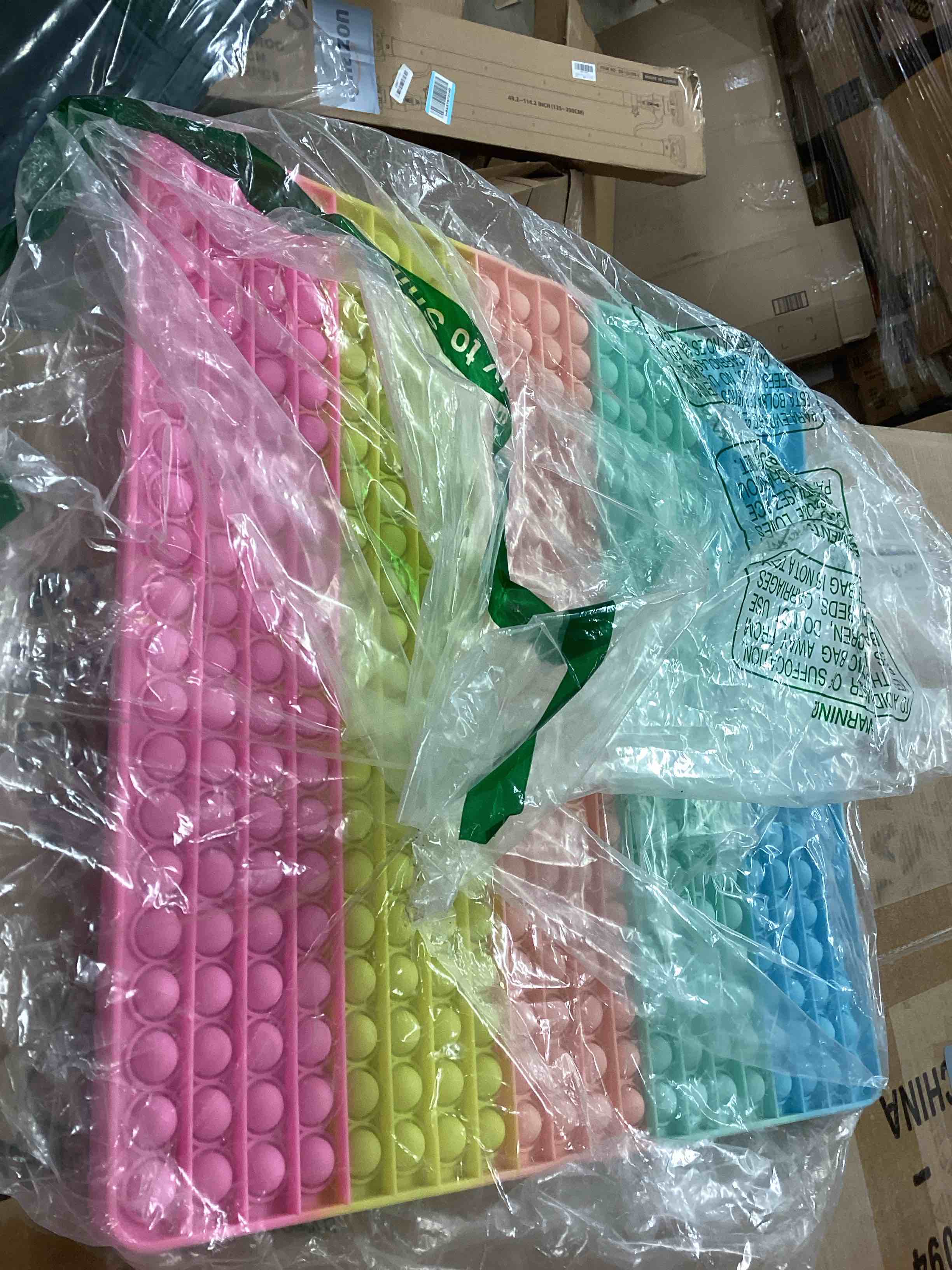Condition photo showing New/Like New for board sensory bubble pastel color 