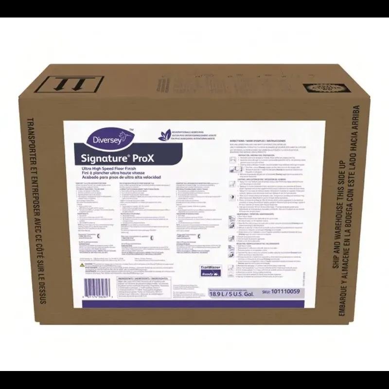 signature® prox floor finish 5 gal ultra high speed (uhs) 1/case