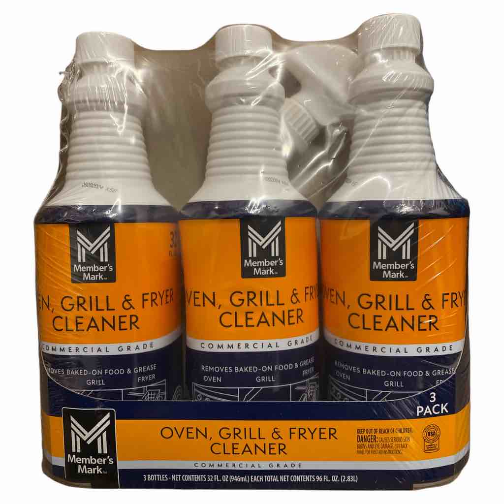 Member's Mark Commercial Grade Oven, Grill and Fryer Cleaner (32 oz., 3 pk.)