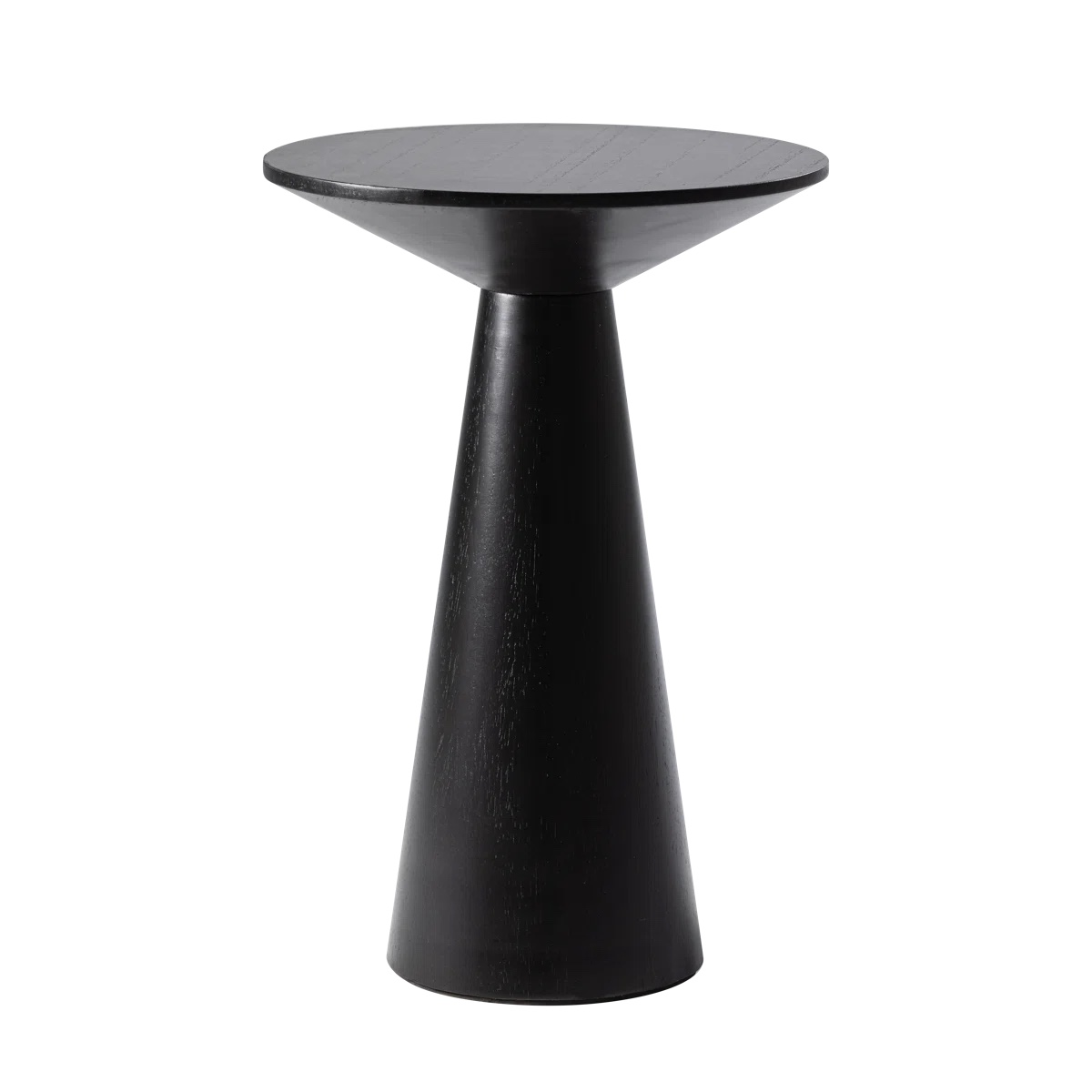 Bozovich Solid Wood Pedestal End Table