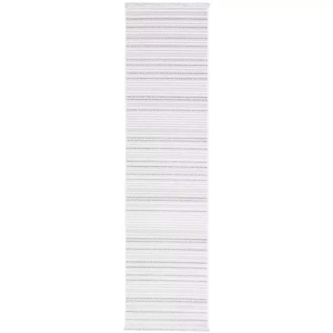 Safavieh Everly Area Rug, Color: Light Grey/Ivory, Size: 2’2” x 8’