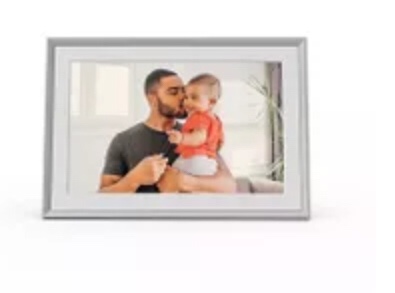 Aura Home 10.5" Cooper Digital Photo Frame, River Rock