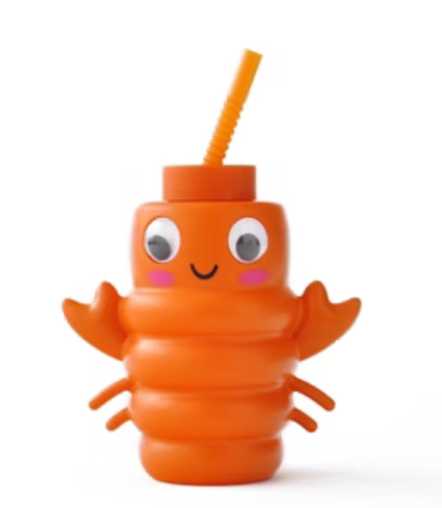 ( 4 pcs)17.2oz Lobster Novelty Drinkware - Bullseye's Playground