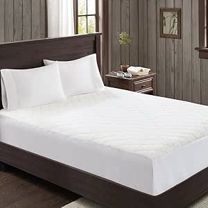 ( similar)Woolrich Heated Sherpa ELEC MATT Mattress Pad with Auto Shut Off Timer and 5 Heat Level Setting Controller(s) Super Warm, Cal King: 72x84, White