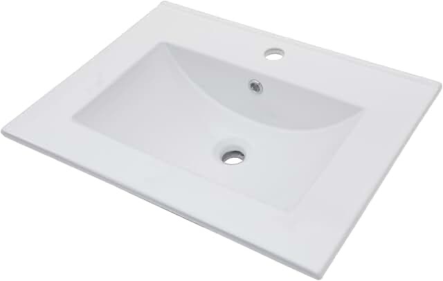 ceramic vanity sink top eusbv2400