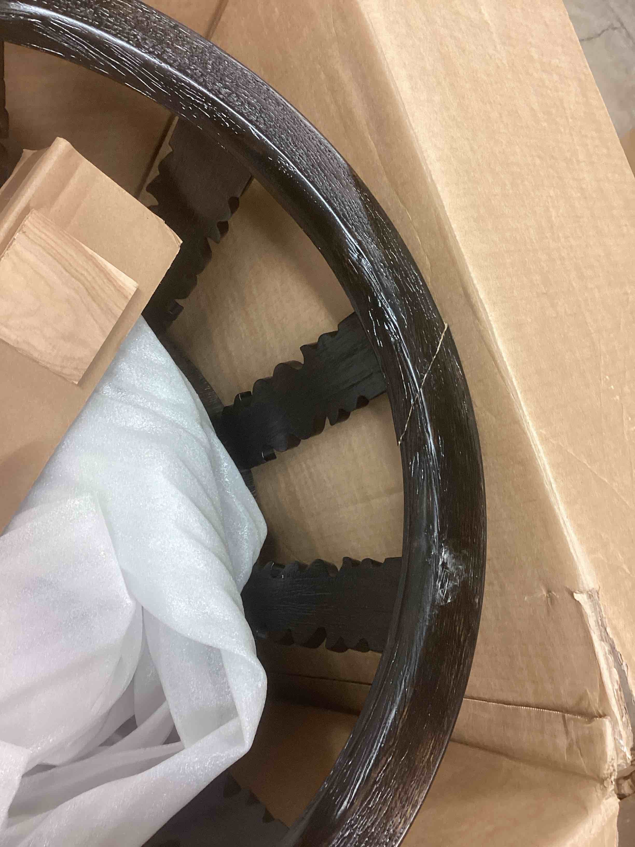 Condition photo showing As Is for Lauren Liess Fable Counter & Bar Stool 1Piece