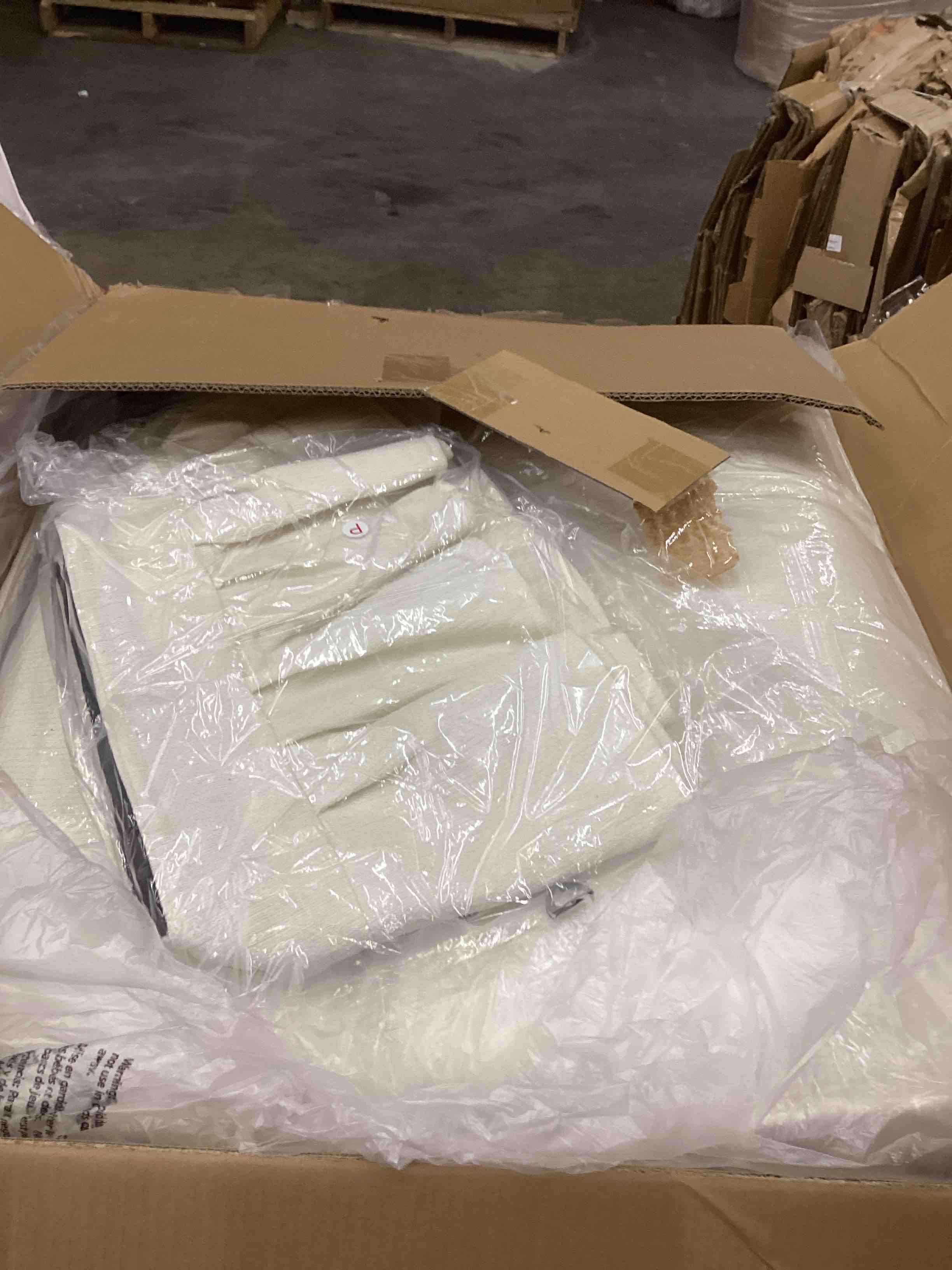 Condition photo showing Good Condition for Mid Century Oversized Large Two Seater Sofa (incomplete one box only)