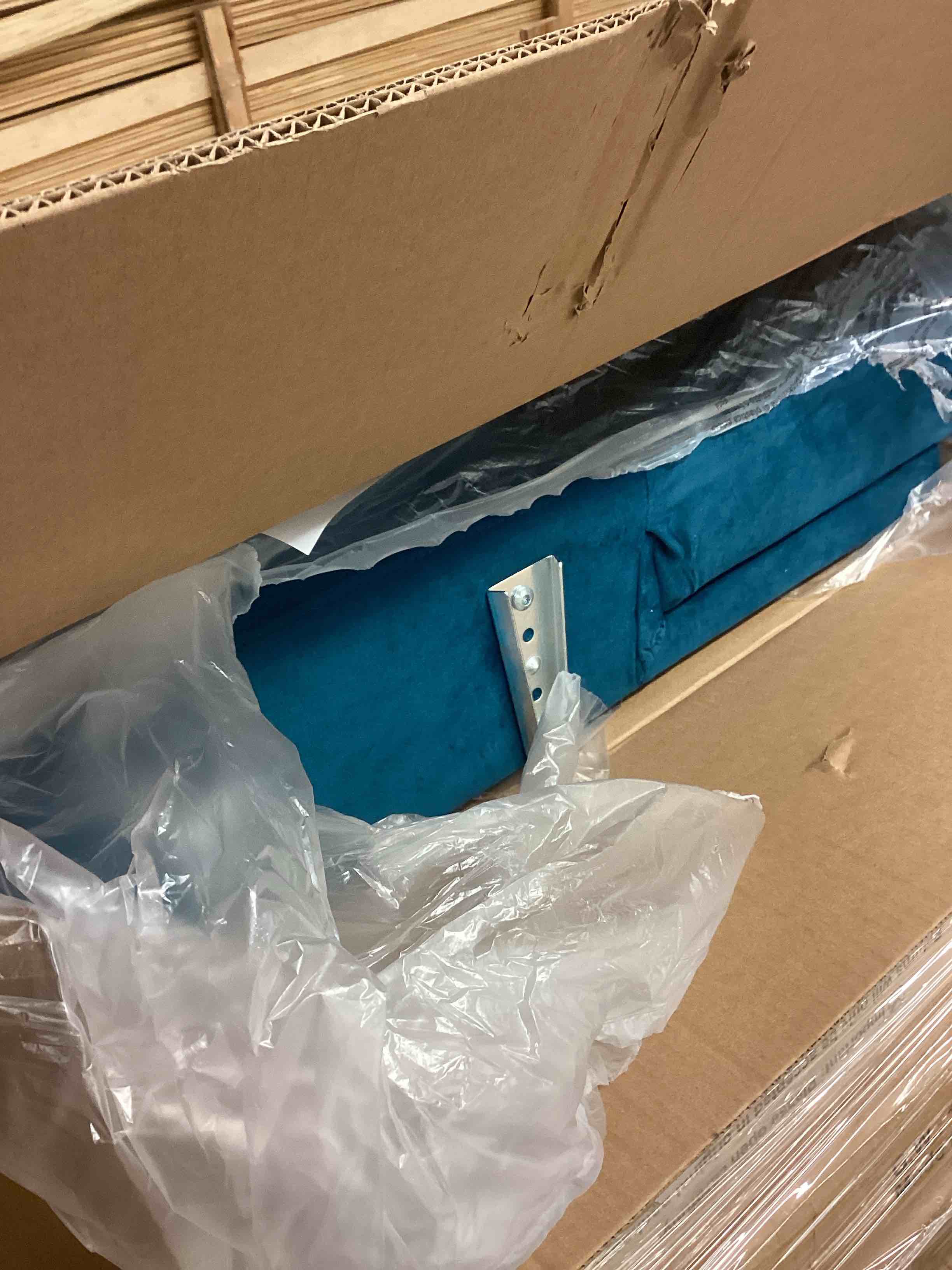 Condition photo showing Good Condition for Somiya 70" Upholstered Sleeper Sofa (incomplete one box of two only)