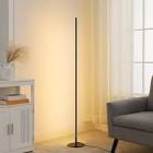 allana 57.5" dimmable led novelty corner floor lamp