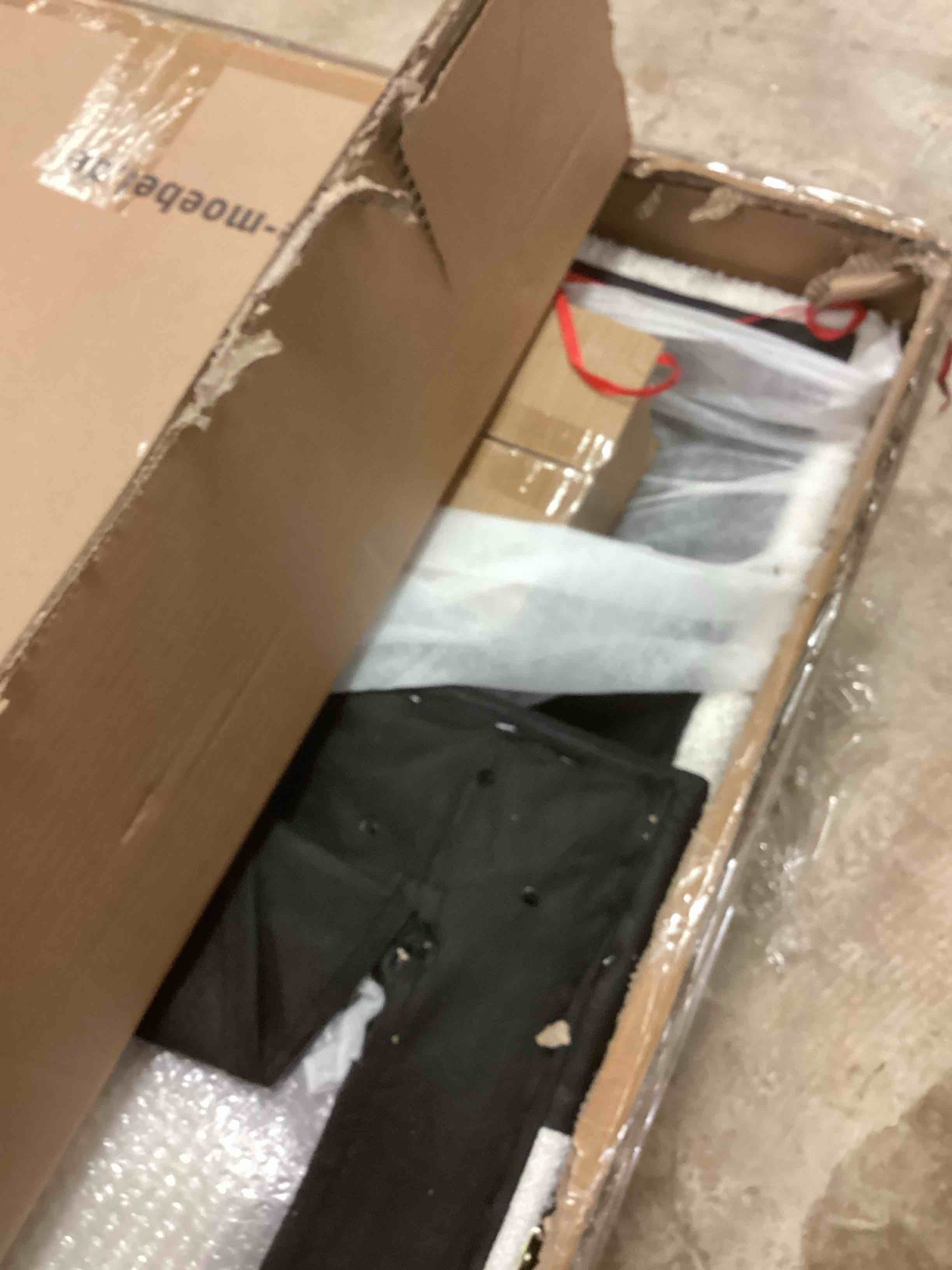 Condition photo showing New/Like New for jahnke sofa bed (incomplete 1 box of two only)