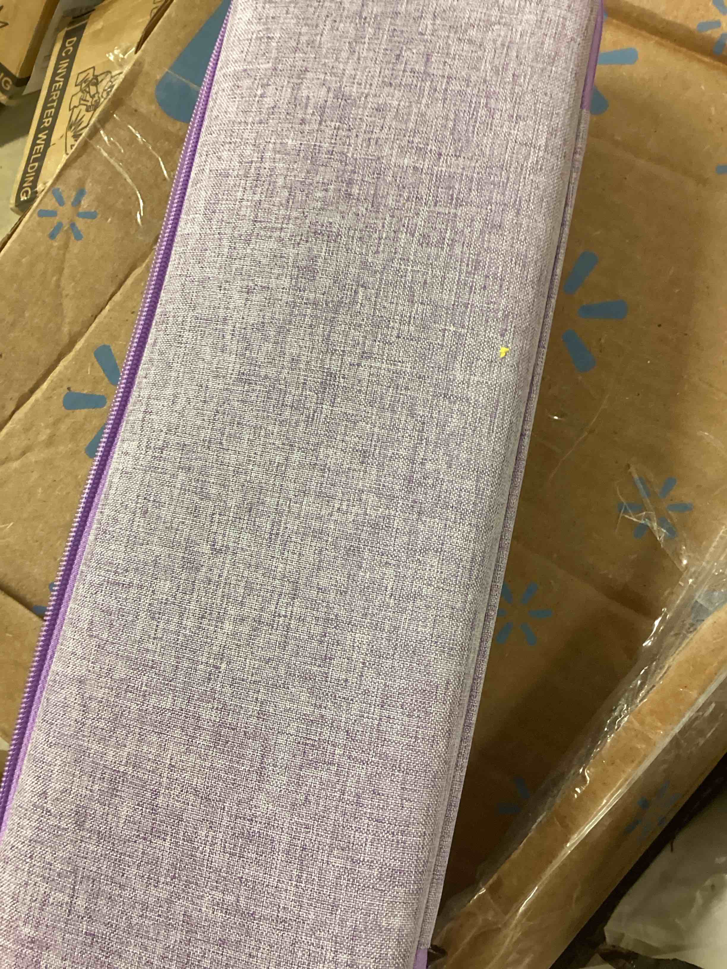 Condition photo showing New/Like New for Hard Carry Travel Case.Hair Straightener Case for Classic Hair Straightener Curling Irons Styler Flat Iron Storage Carrying Pouch for Vacation with Handle(Only Case) (Purple)