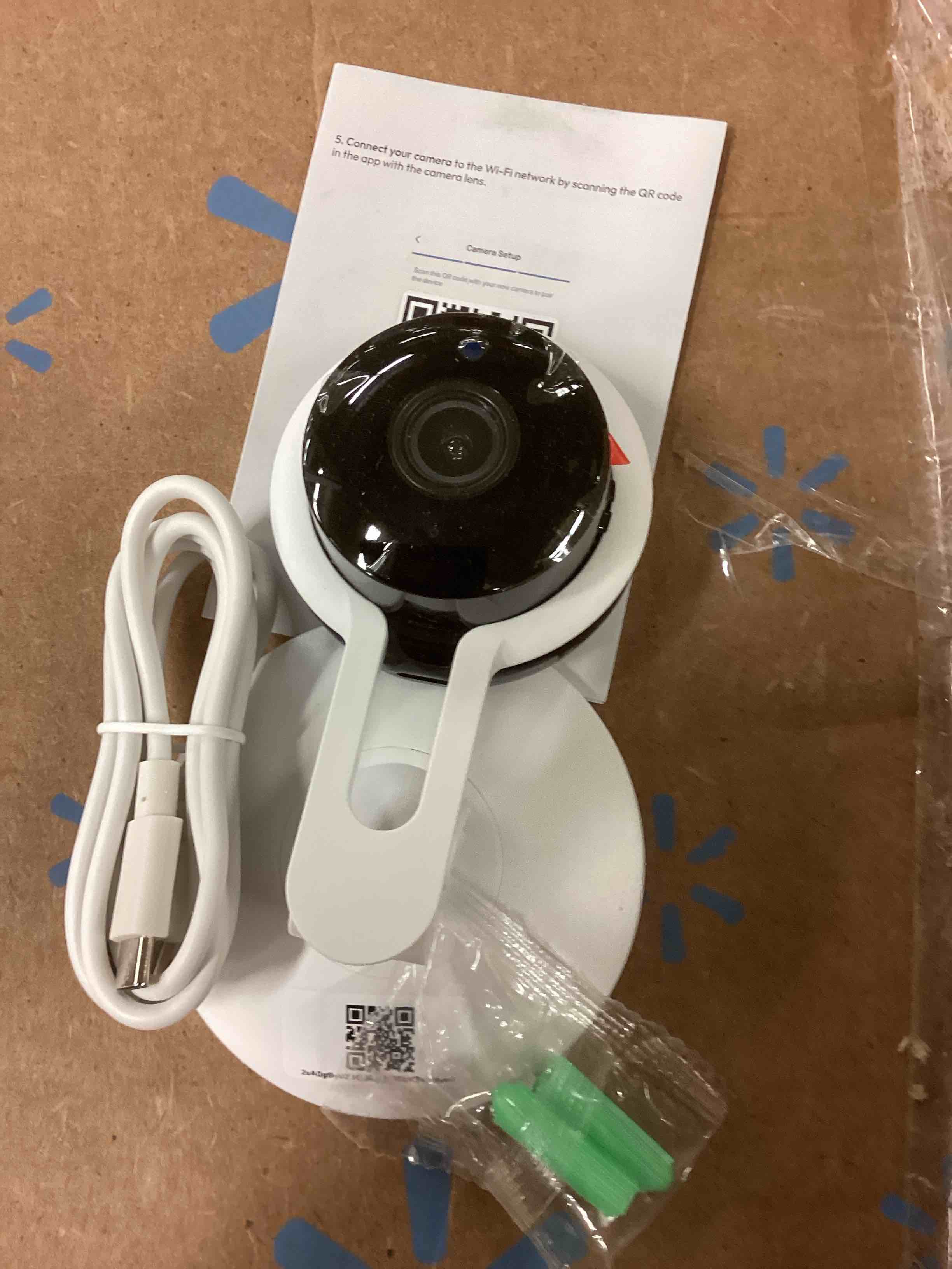 Condition photo showing New/Like New for Indoor Camera for Pet & Baby Monitoring, 2K Clear View, Motion Alerts & Night Vision, 2-Way Audio, Easy Setup Home Security Cam, Alexa & Google Home Compatible, 2.4G Wi-Fi only