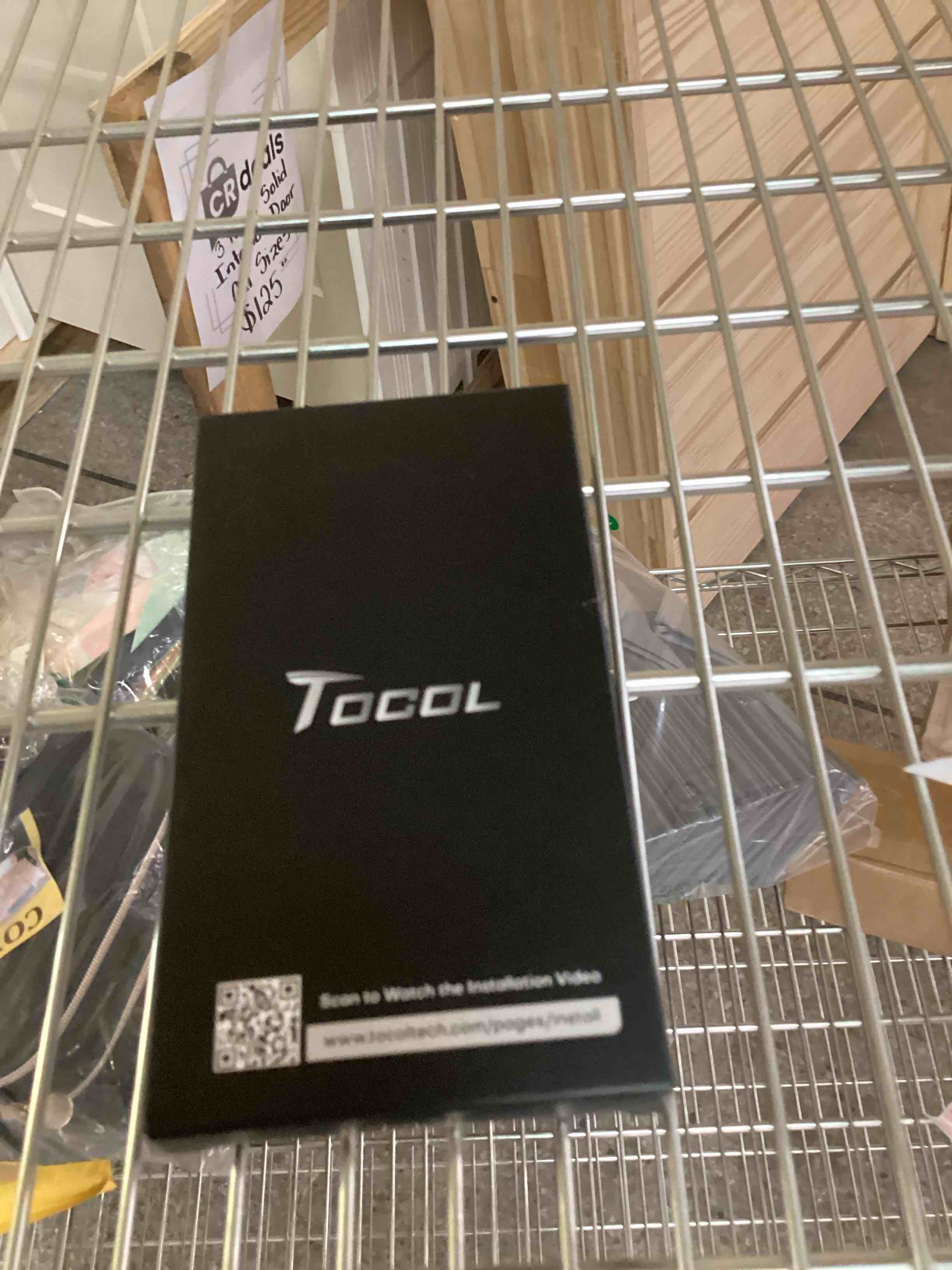 Condition photo showing New/Like New for TOCOL for iPhone 15 Case, Full Camera Protection, Built-in Magnetic Ring, Compatible with Magsafe, Drop Protection, Translucent Matte Phone Case for iPhone 15 6.1 inch (Black) iPhone 15 Black