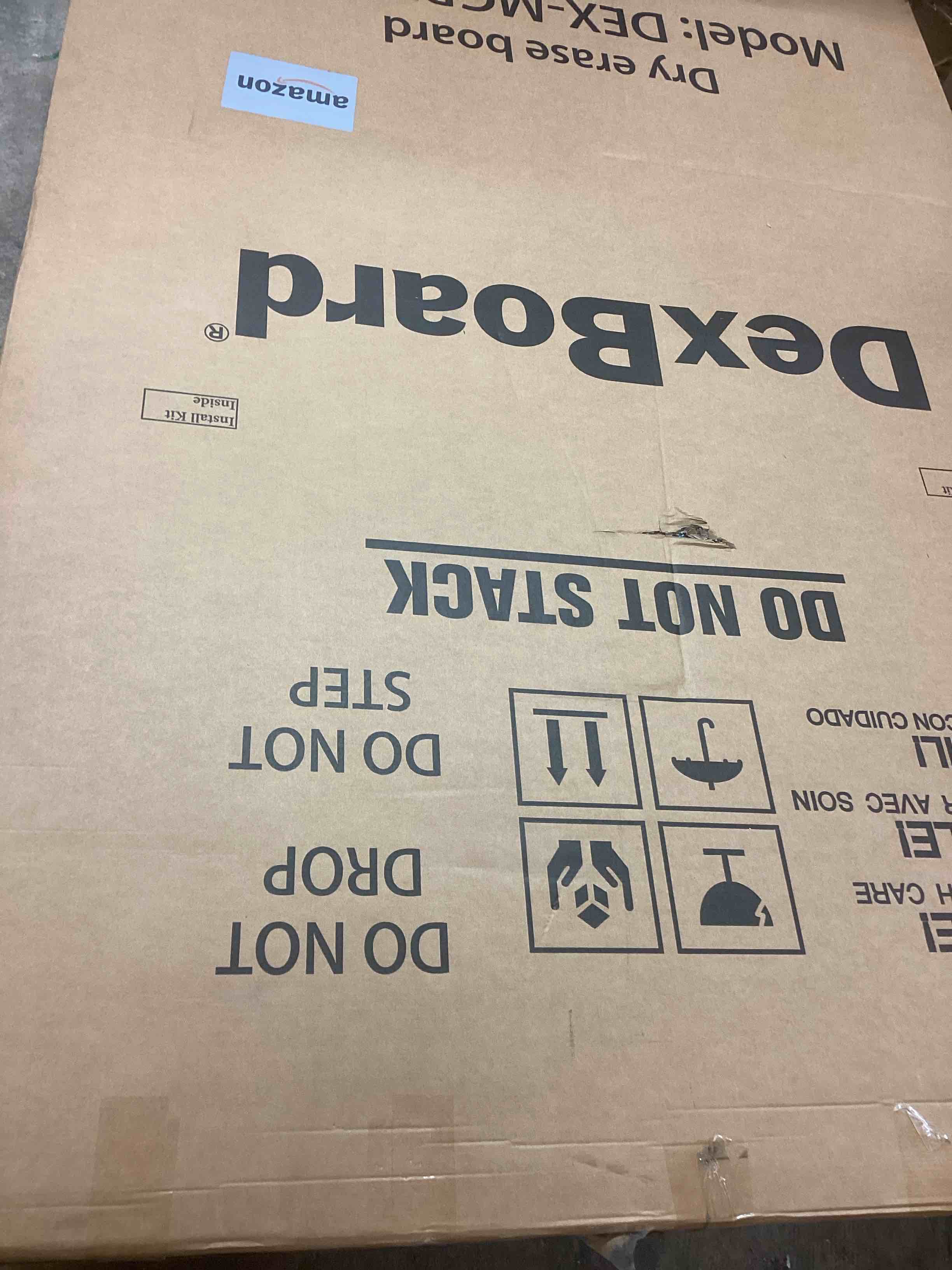 Condition photo showing New/Like New for Premium 72"x 48" Multipurpose Magnetic Dry Erase Board with Aluminum Frame | Versatile Wall-Mounted Whiteboard with Pen Tray for Enhanced Office and Classroom Presentations