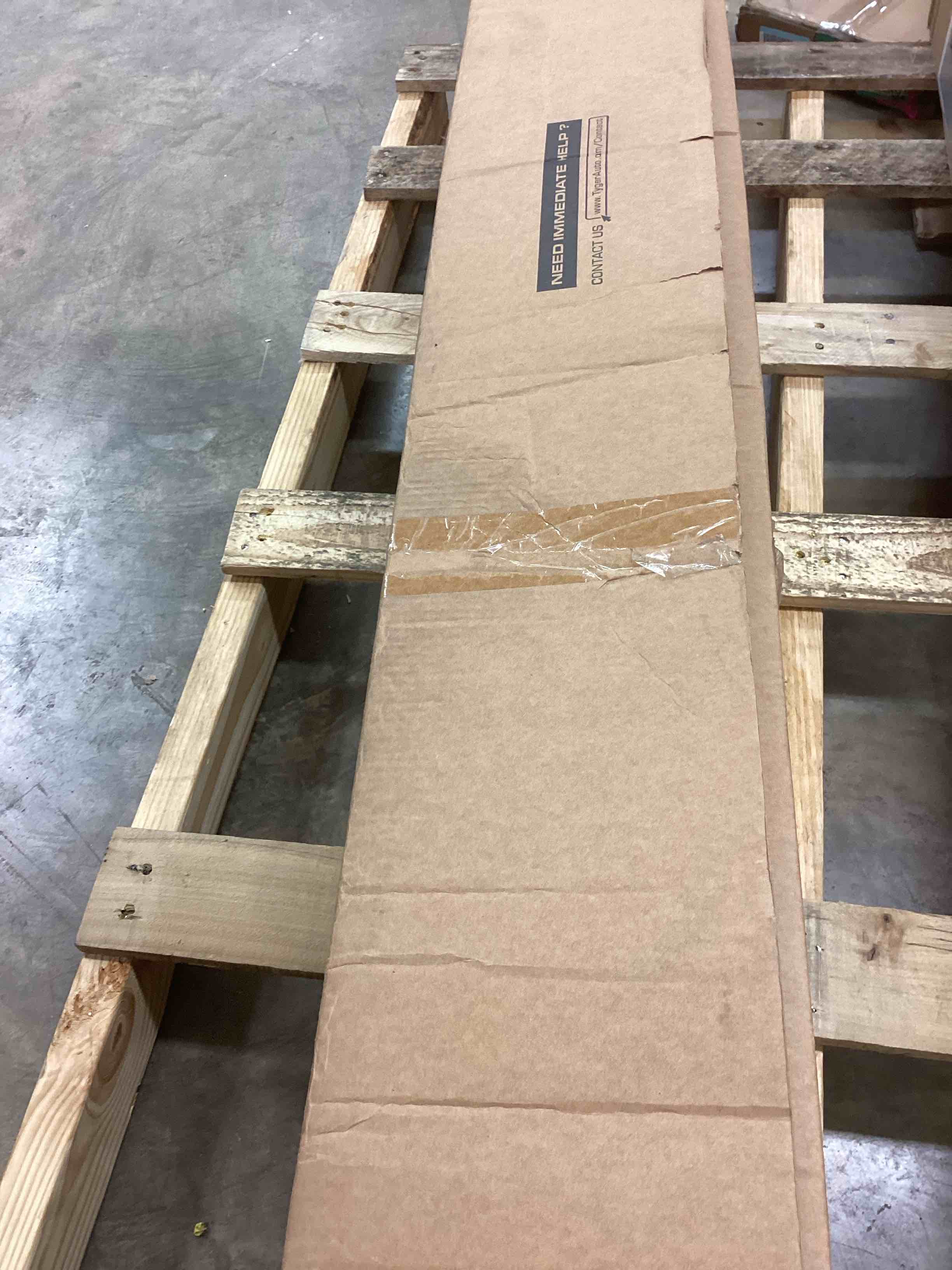 Condition photo showing As Is for Tyger Auto 3.5" Rider Running Boards Compatible with 2019-2024 Chevy Silverado GMC Sierra 1500; 2020-2024 2500 3500HD | Crew Cab | TG-SS2C35068 | Side Step Rail Nerf Bars