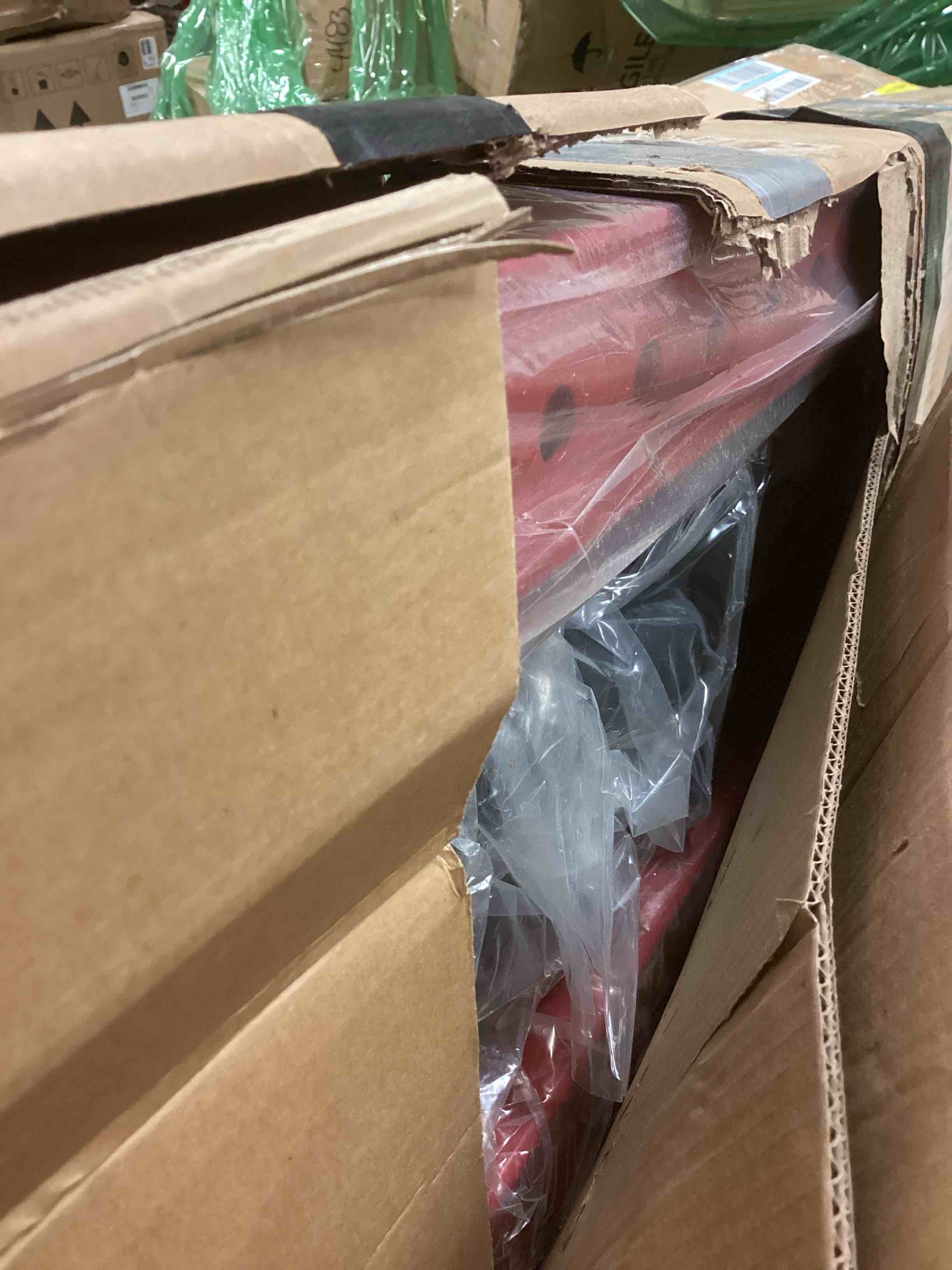 Condition photo showing Good Condition for Signature Fitness Half Rack Conversion Kit (SF-HRCK1) for SF-SS1 1,000 Pound Capacity 3” x 3” Power Rack Squat Stand (incomplete one box only)