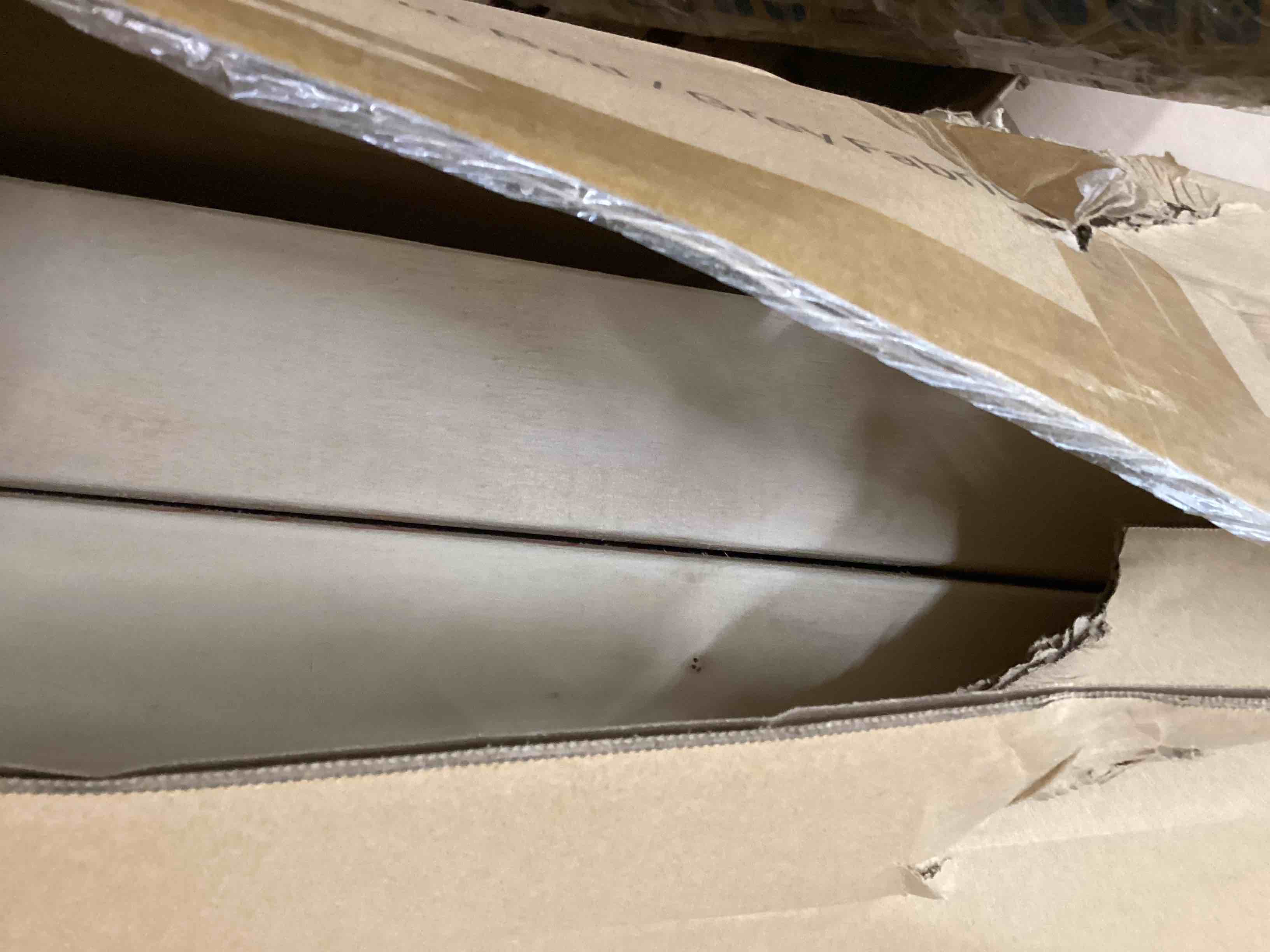 Condition photo showing Good Condition for AE5488 Anushka Full Bed Walnut Bed/Grey Fabric (incomplete box 3 of 3) 