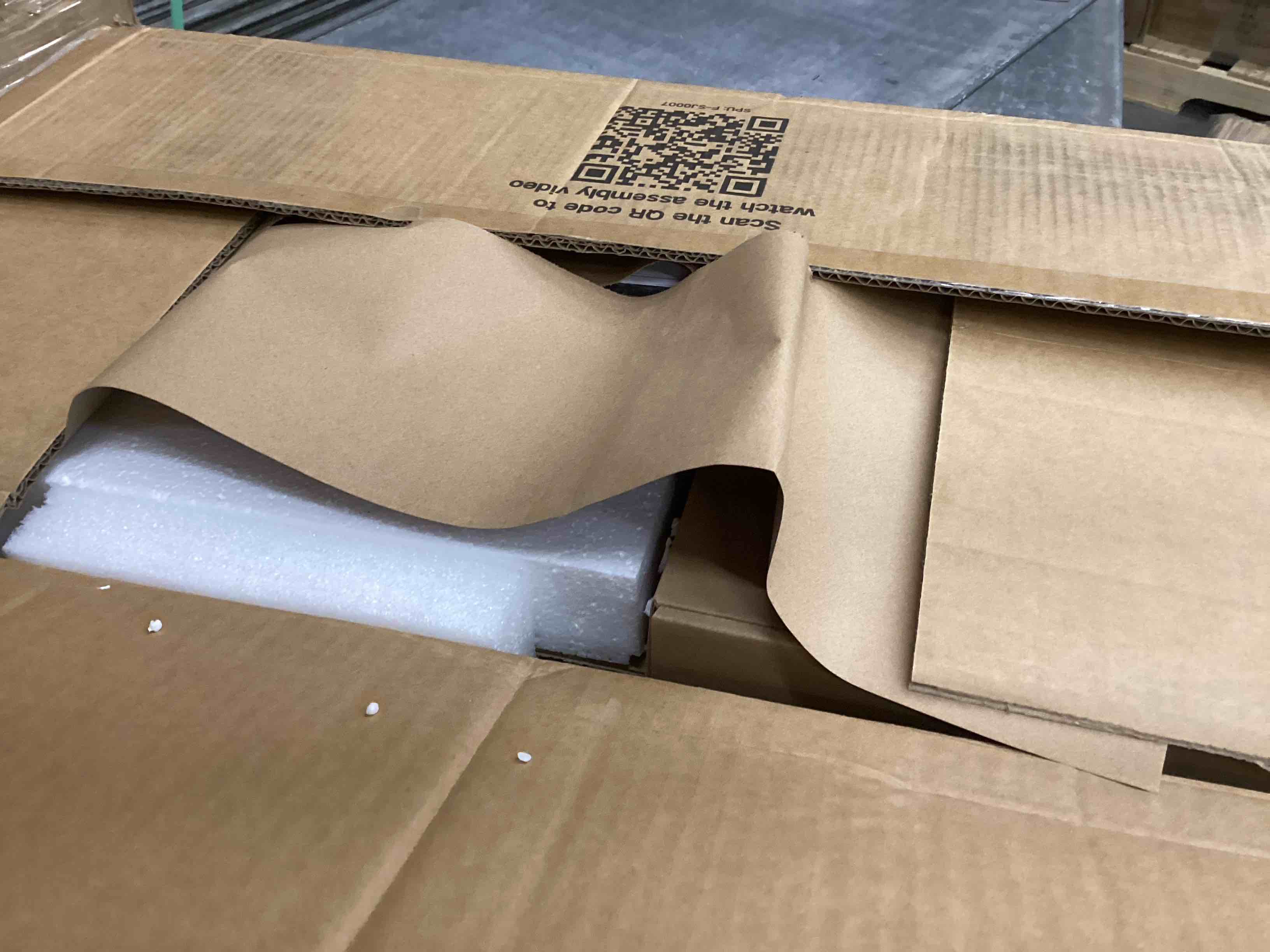 Condition photo showing New/Like New for 5 Tier Bookshelf with LED Light, Dimmable Bookcase with Touch & Remote Control, 3 Color Temperatures, Tall Modern Display Standing Shelf for Living Room, Bedroom, Home Office (Rustic Brown)