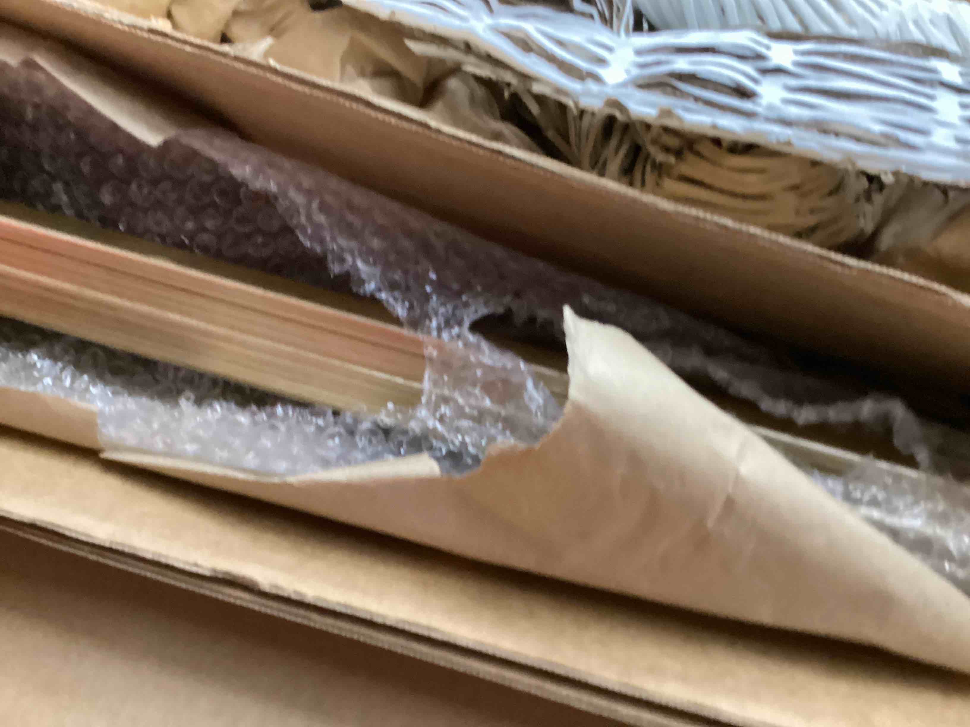 Condition photo showing Good Condition for Antique Birds And Flower Design Giclee Print 31.5”*31.5” 