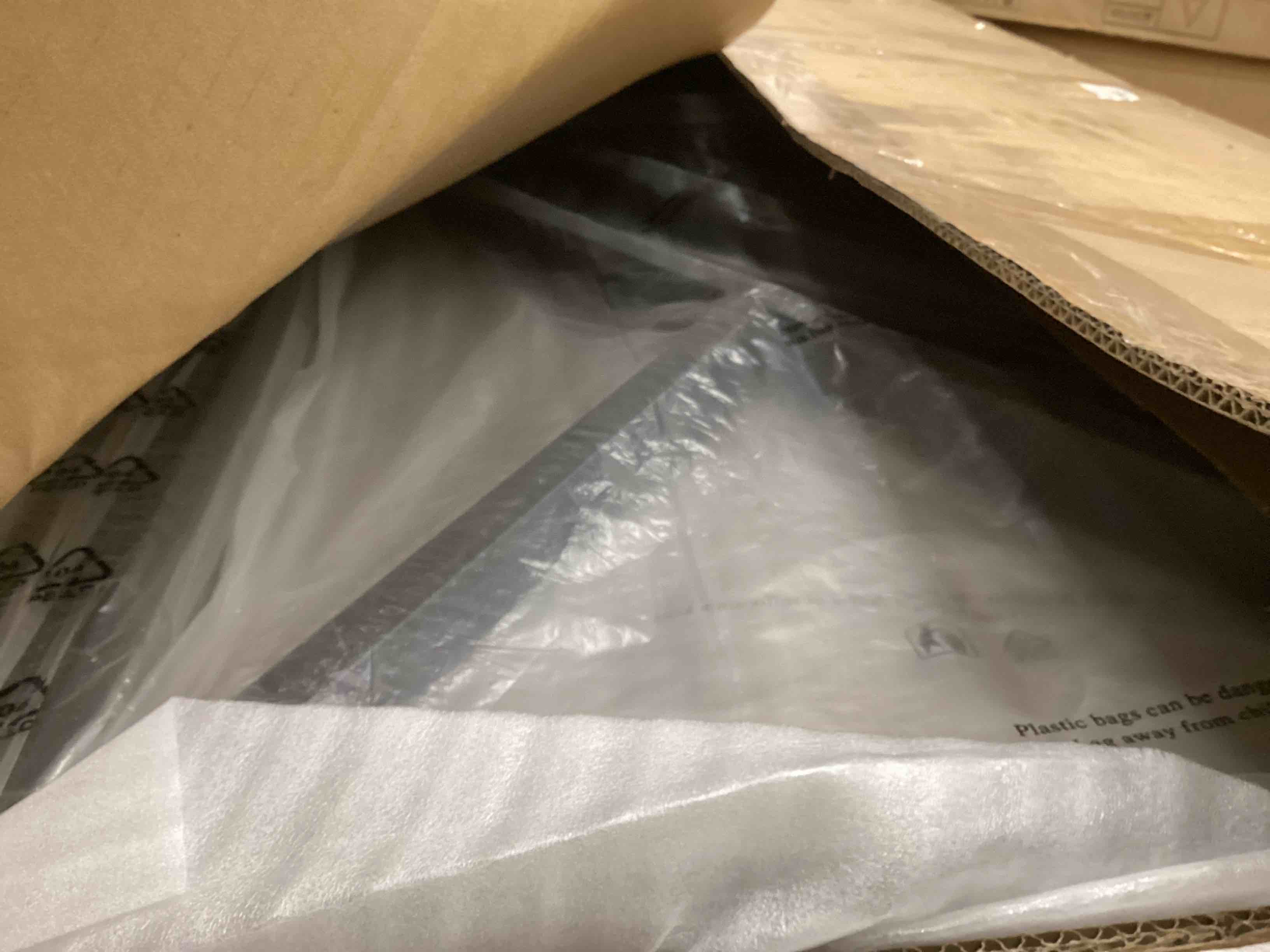 Condition photo showing Good Condition for LVB Rustic Computer Desk, Metal Wood Home Office Desk, Industrial Simple Study Executive Desk for Writing Work, Wooden Student Gaming Computer PC Table with Storage for Bedroom, 55 Inch, Rustic Brown