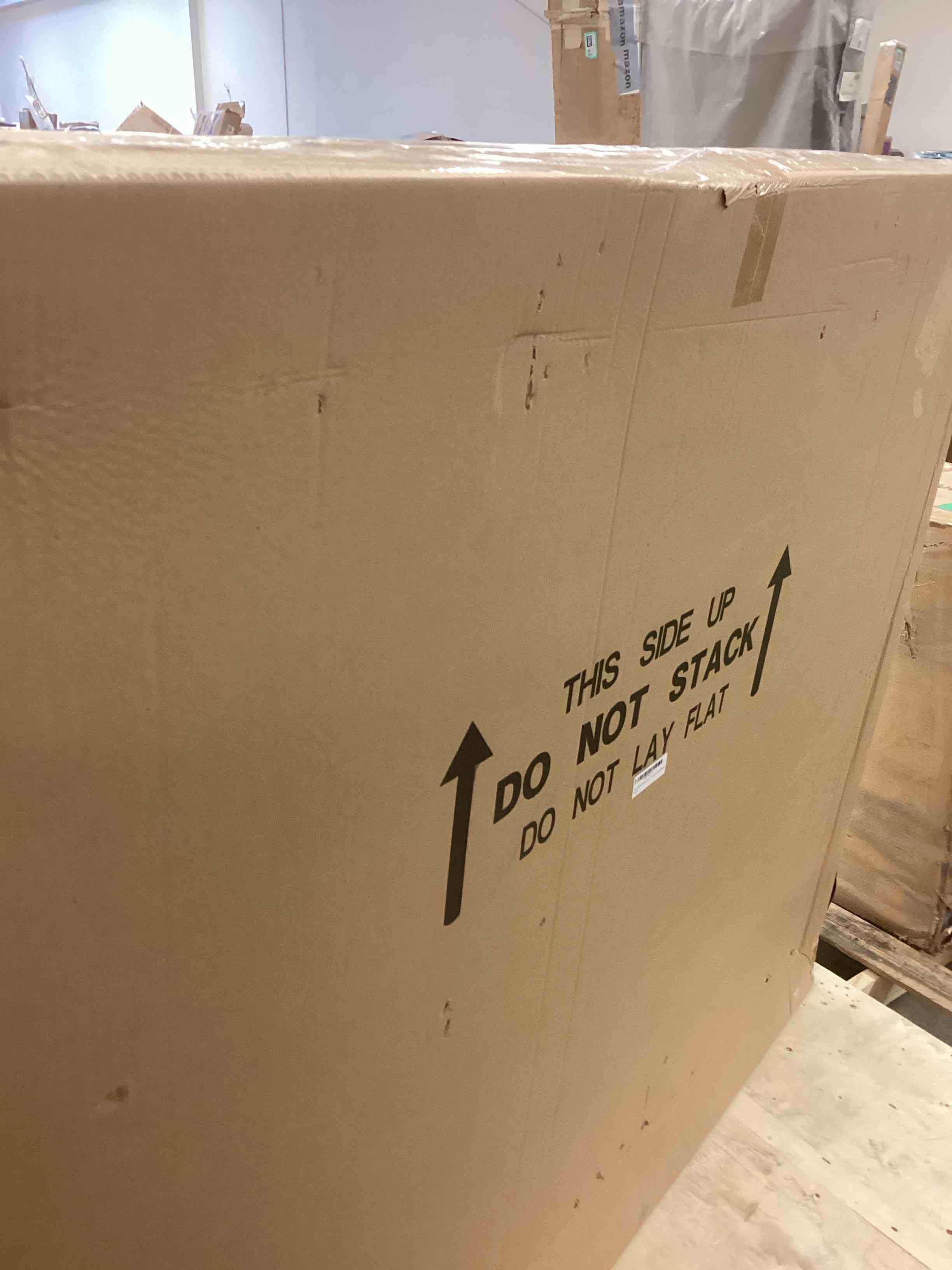 Condition photo showing New/Like New for milo Stretched Artist Canvas | 48x60 inches | 2 Pack | 1.5” inch Thick Gallery Profile | 15 oz Primed Large Canvases for Painting, Ready to Paint Art Supplies for Acrylic, Oil 48" x 60" Pack of 2