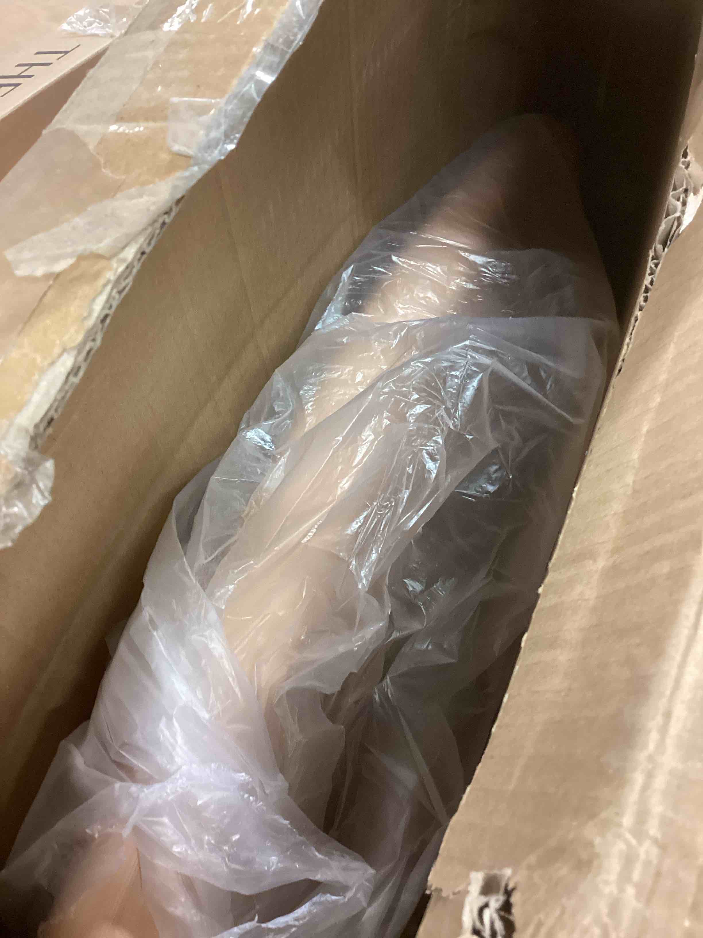 Condition photo showing Good Condition for Goddard 35"W x 65"L Half-Moon Plastic Adjustable Activity Table Set - 4 Chairs-( incomplete top table only 