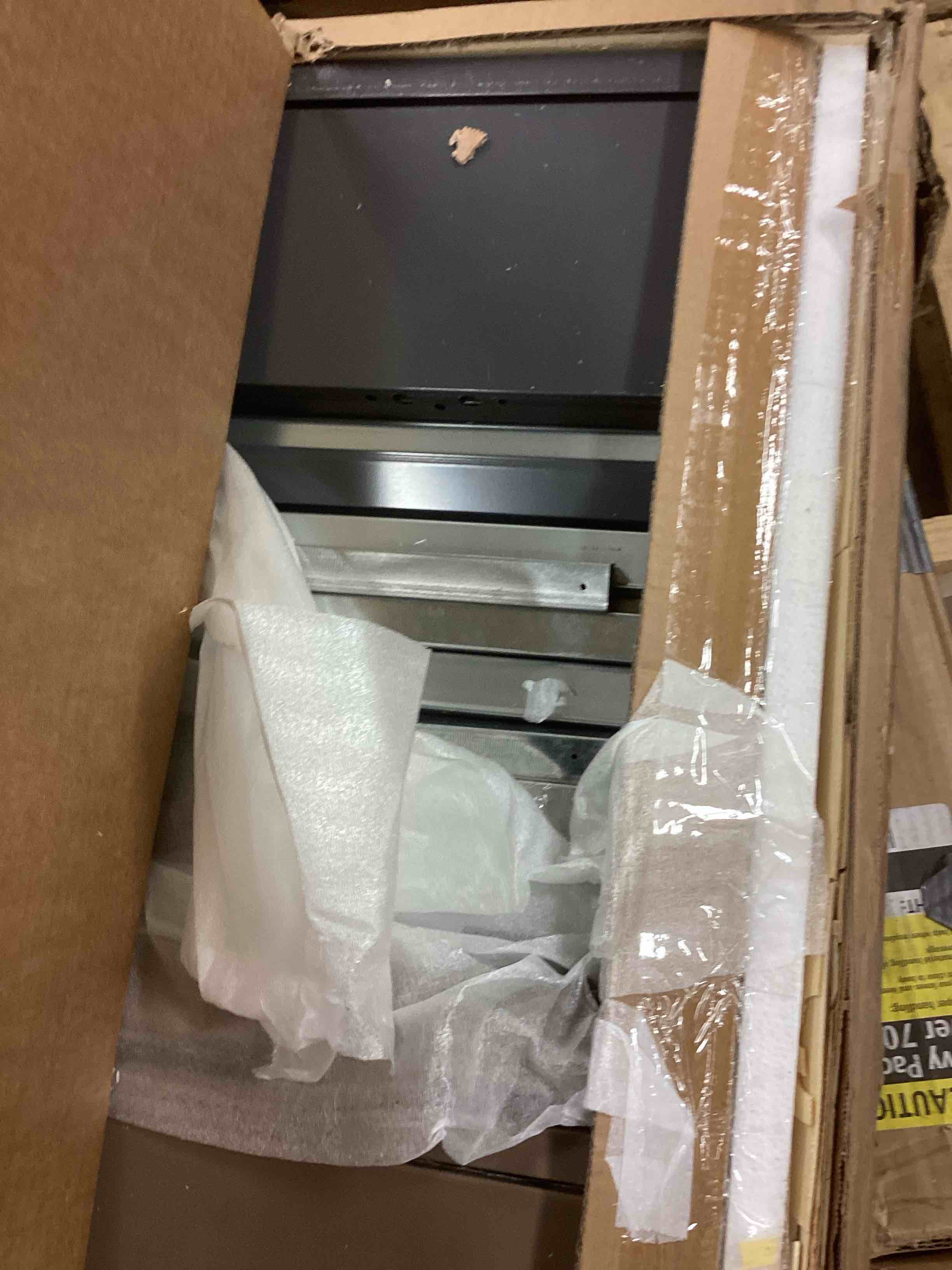 Condition photo showing Good Condition for Suncast Outdoor Storage Cabinet Waterproof Resin Vertical Outdoor Storage Shed (54 cu. ft.) for Patio, Garden Tools, Cushions, & Equipment. Weatherproof Plastic Multi-Wall Design, Capacity Made in USA- (incomplete one box of two only)