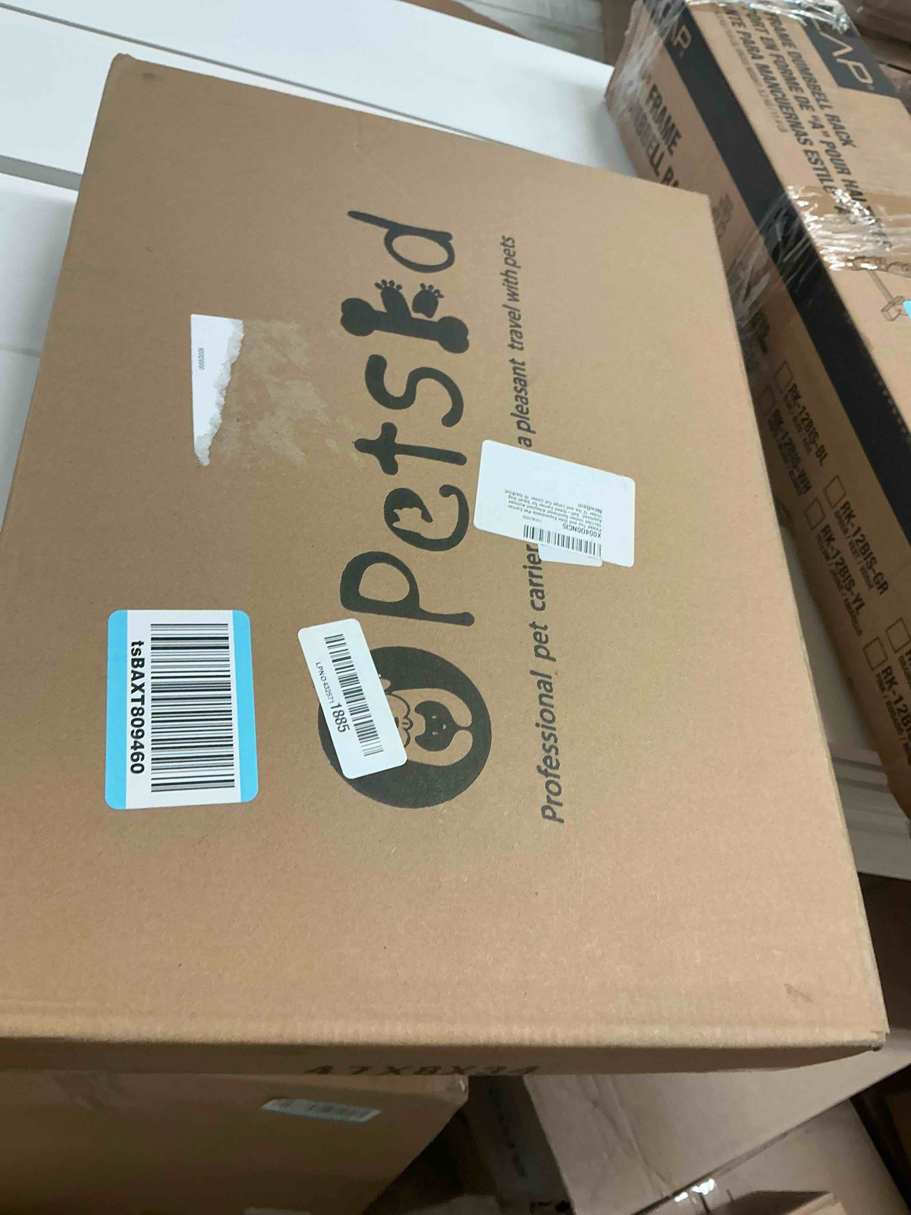 Condition photo showing New/Like New for Petskd Top and Side Expandable Pet Carrier 19x13x9 Inches Southwest Allegiant Airlines Approved, Soft-Sided Carrier for Small Dog Under 12 lbs and Large Cat Under 15 lbs(Blue) Blue with Side Expandable