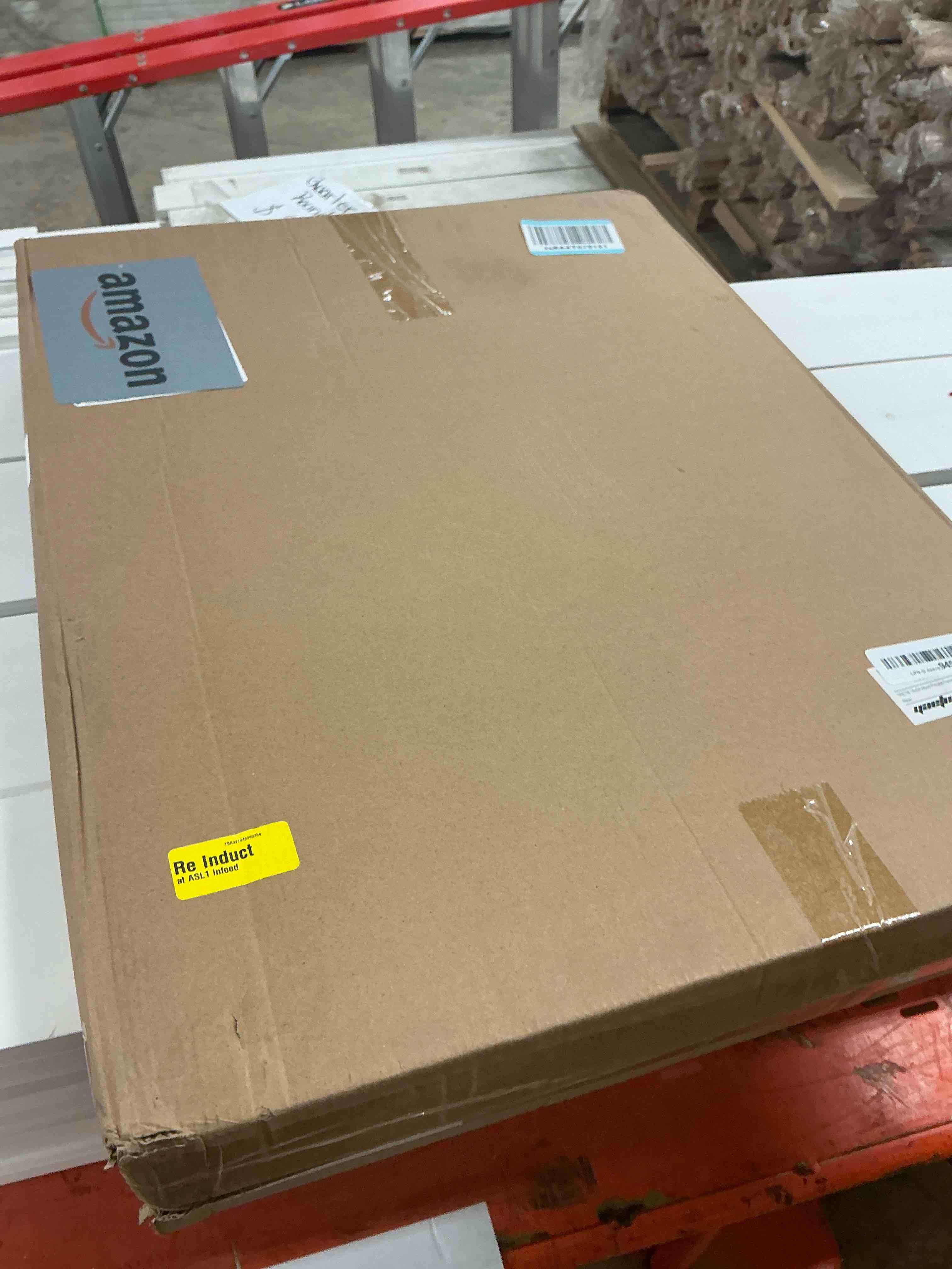 Condition photo showing New/Like New for 18x24 Frame 4 Pack, Classic Black and Elegant Wood Grain 18 x 24 Poster Frame, Display Picture Poster Puzzle, Horizontal or Vertical Wall Hanging Black 18 x 24