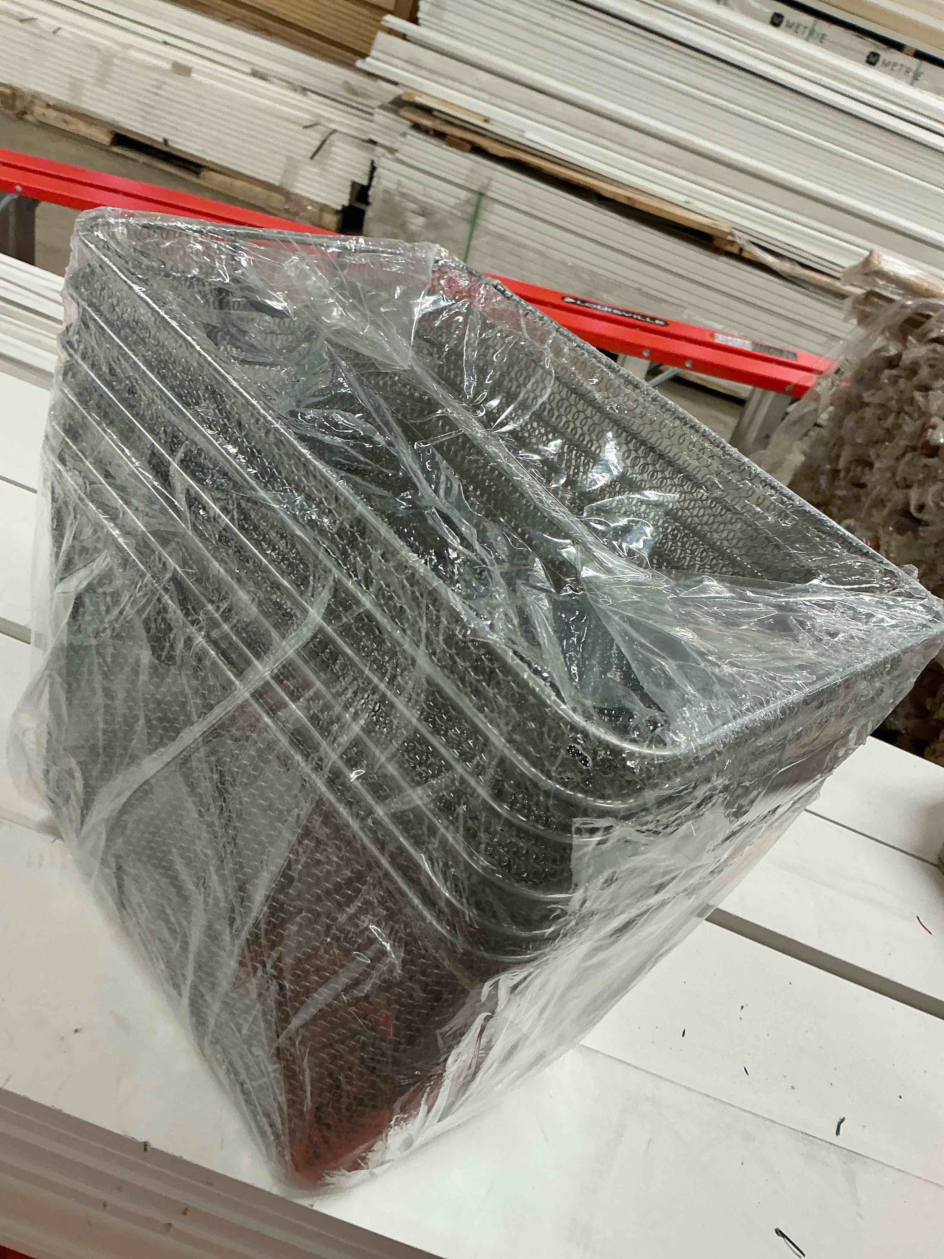 Condition photo showing New/Like New for YBM HOME Kitchen Pantry Organizer Wire Basket for Shelves, Cabinets, Pantry, Countertop, Mesh Open Storage Bin Metal Basket for Organizing Food Supplies 14 x 10 x 9, Pack of 6, Silver 6 14 x 10 x 9