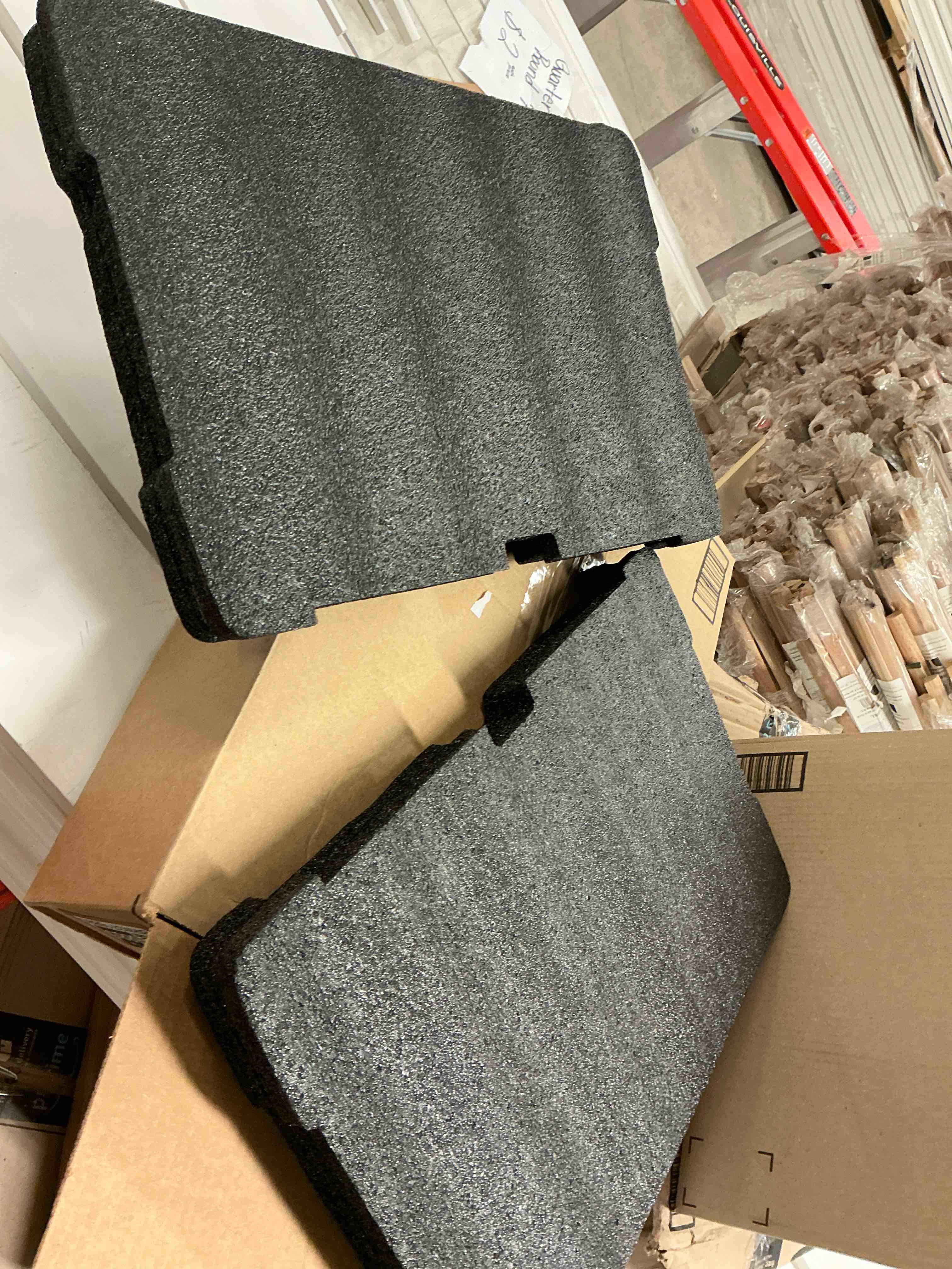 Condition photo showing Good Condition for (2 Pack) Foam Insert Compatible with DeWalt TSTAK Tool Boxes - Fits DWST17808, DWST17807, DWST17805 - Replacement for DWST88801 - Customizable Tool Organizer Block + Bottom Base Pads (4 Pieces Total)