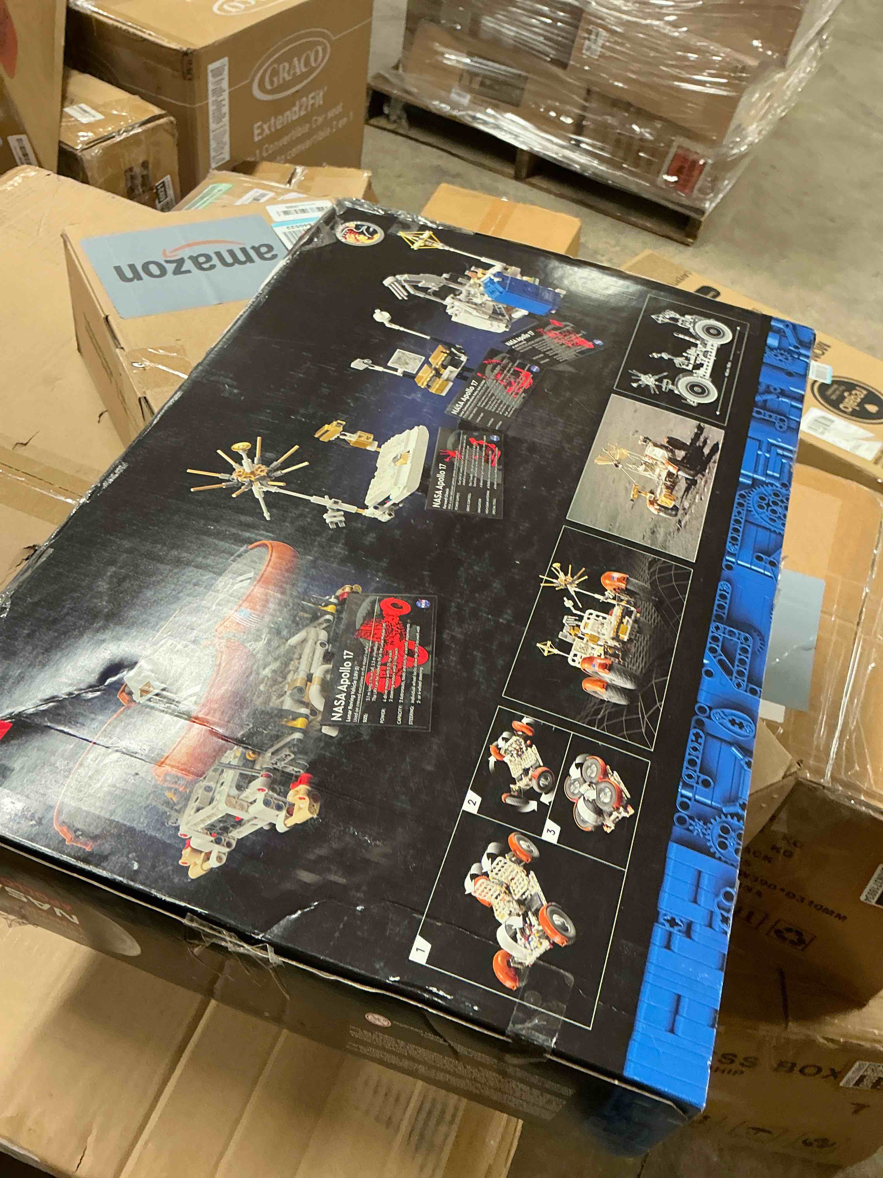 Condition photo showing New/Like New for LEGO Technic NASA Apollo Lunar Roving Vehicle LRV Building Set - Craft Kits for Adults, Ages 18+ - Building Set of Space Rover with Authentic Details - Gift for Birthdays - 42182