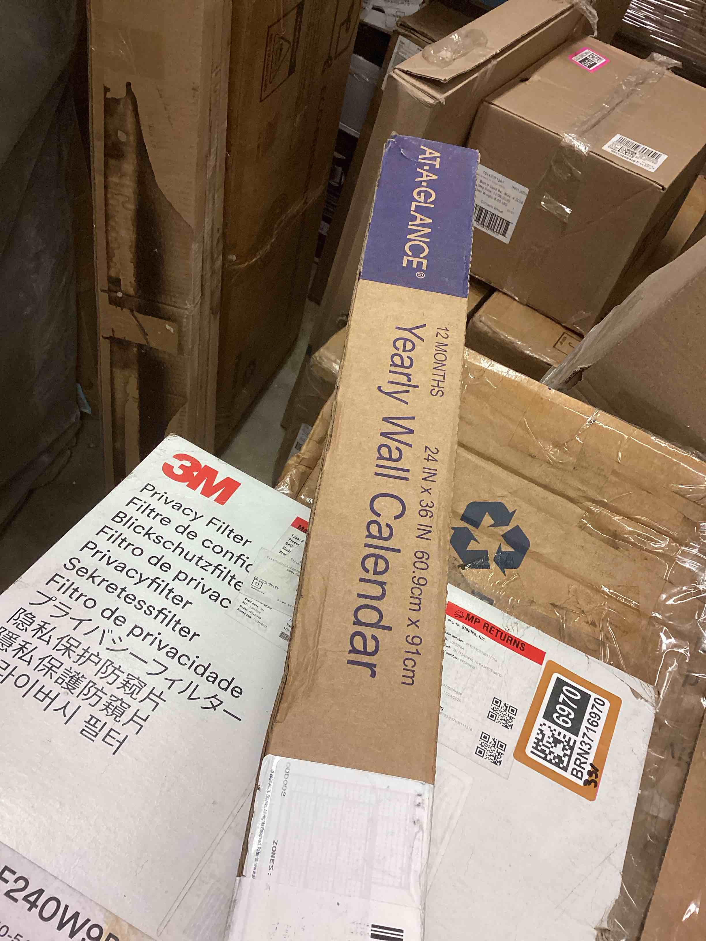 Condition photo showing Good Condition for AT-A-GLANCE® Vertical Reversible Erasable Academic and Regular Year Wall Calendars