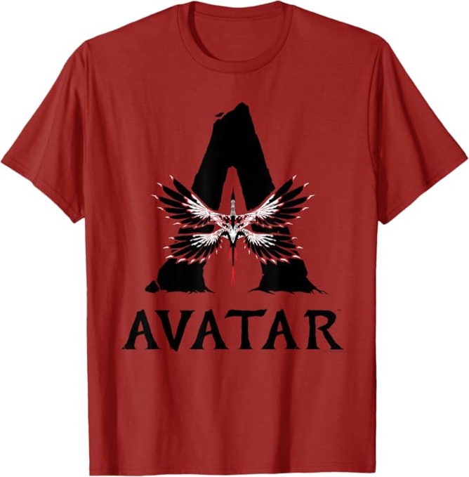 AVATAR RED TSHIRT for boys size MEDIUM (M)