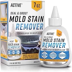 Mold stain remover, seal and grout, cleans, deodorize refreshes
