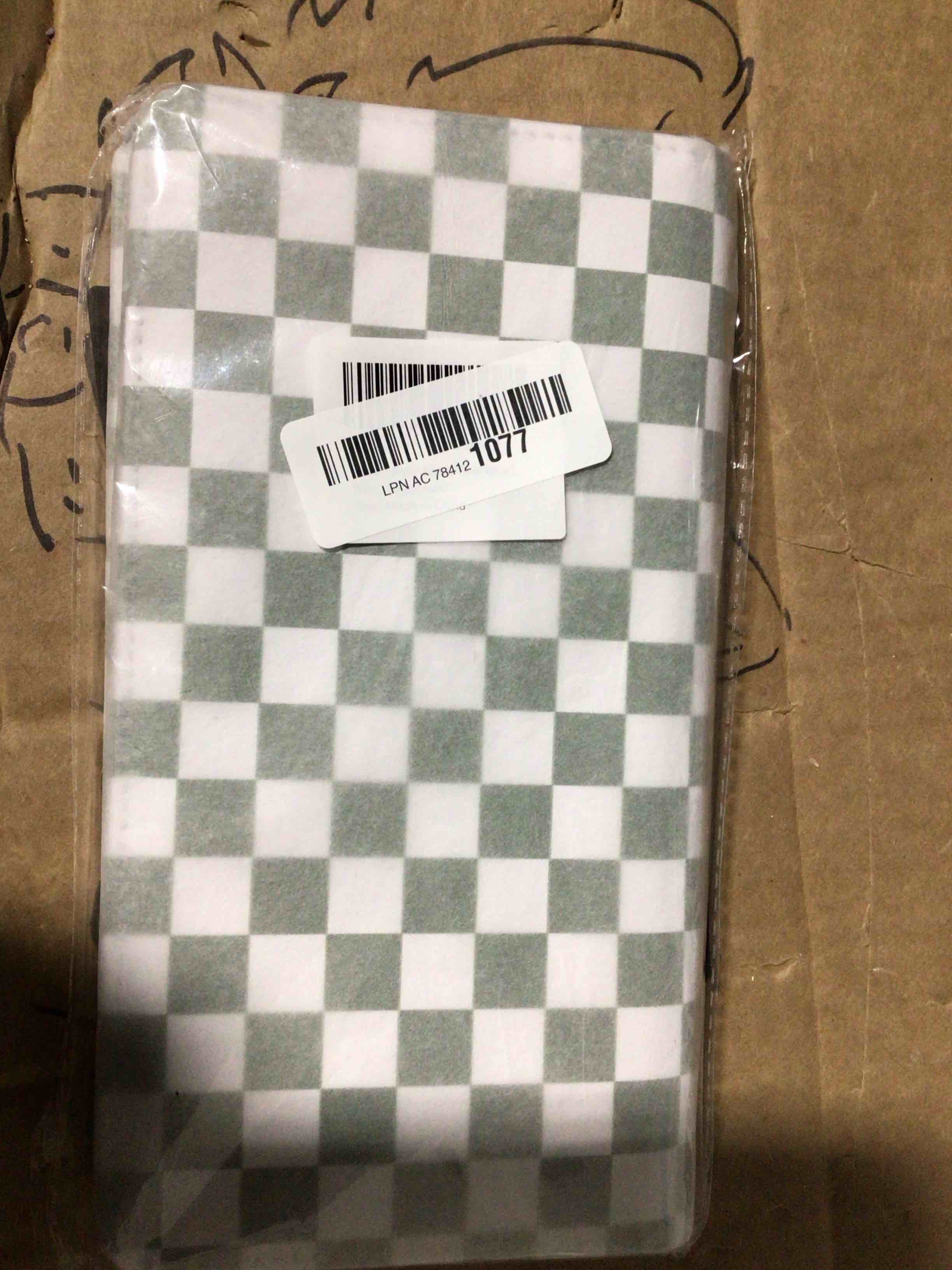 Condition photo showing New/Like New for Waitress Server Book – Retro Checkerboard Server Wallet Organizer, Simple Guest Check Holder for Restaurant Waitstaff (Beige?Small) Beige Small