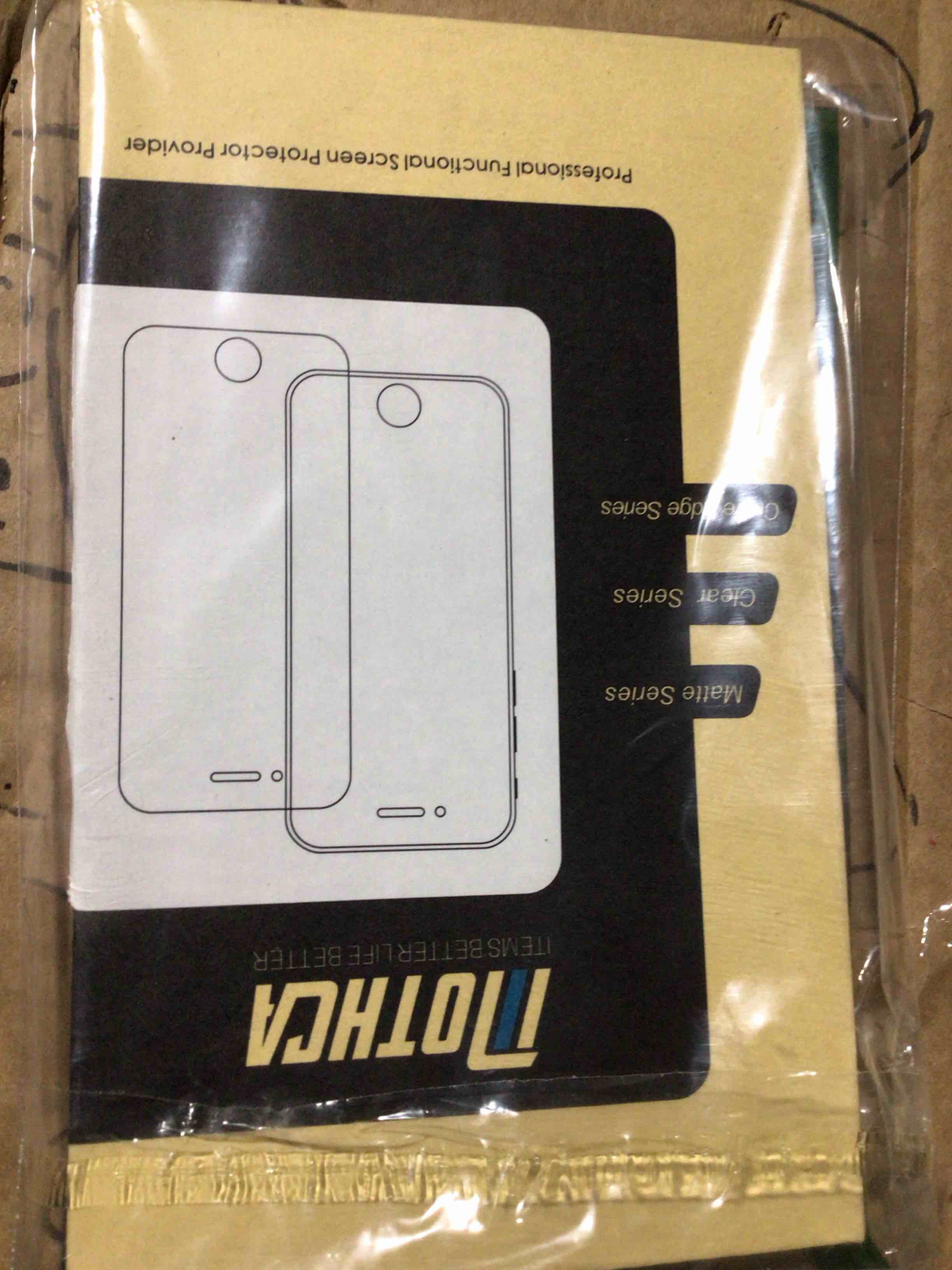 Condition photo showing New/Like New for Mothca 2 Pack Matte Glass Screen Protector for iPhone 14 Pro [6.1 inch] with 2 Pack Camera Lens Protector, Anti-Glare & Anti-Fingerprint Tempered Glass Film, Case Friendly Bubble Free Smooth as Silk iPhone 14 Pro-6.1 Inch