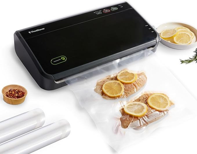 MAKNSTAYS vacuum sealer for preservation and storage, keeps food fresh reduce freezer burn and save space 