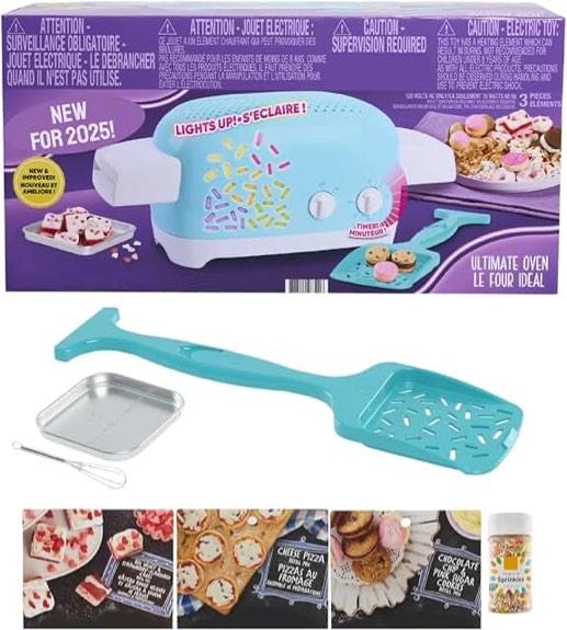 Easy to Bake Oven Baking Bundle | Red Velvet Cakes, Pizzas, Whoopie Pie Mixes, Rainbow Sprinkles, Mini Whisk