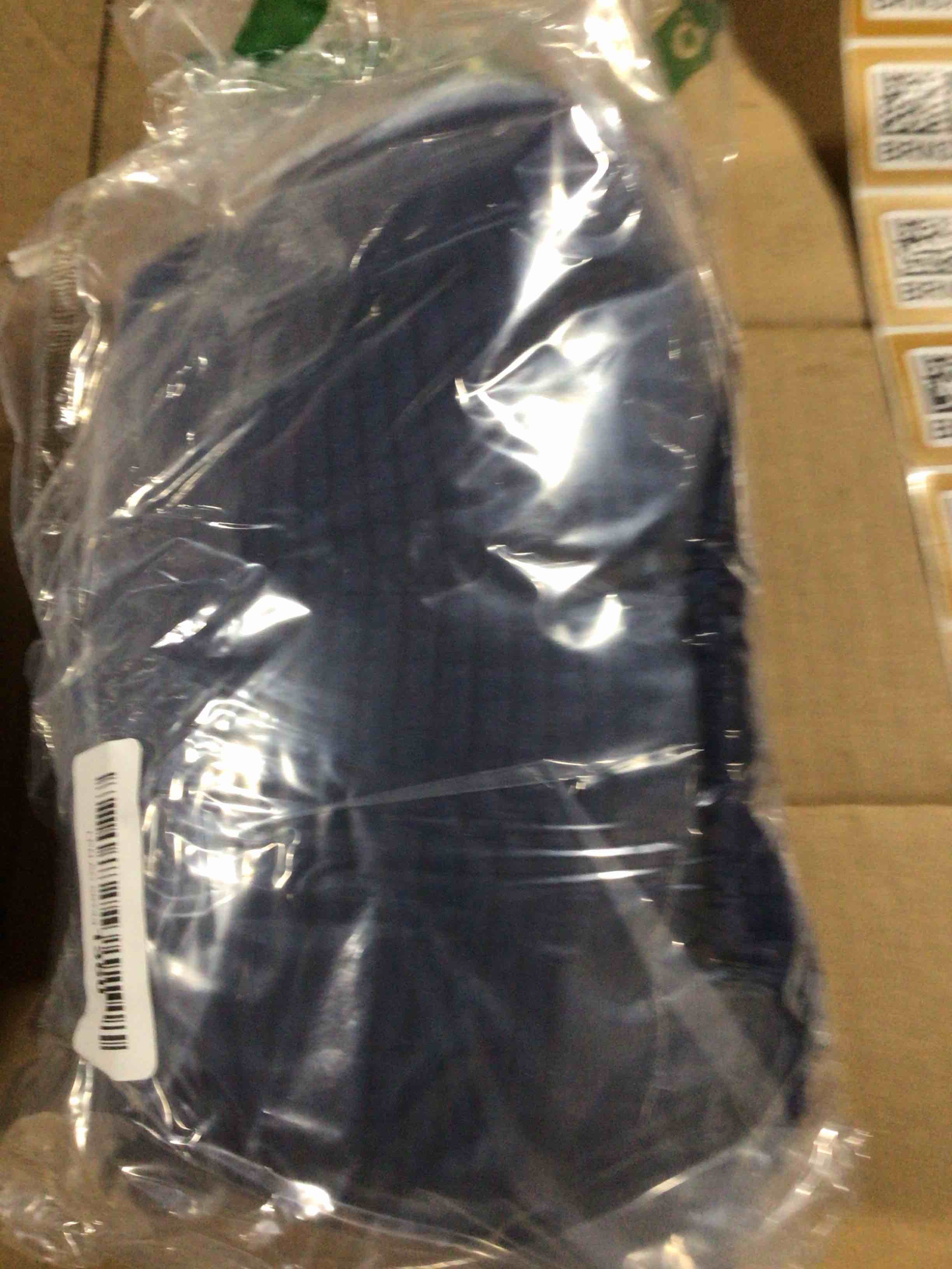 Condition photo showing New/Like New for SLEEP ZONE Pleated Bed Skirts Full Size, 15 inch Tailored Drop Easy Fit Bedskirt, Anti-Static, Fade Resistant (Full, Navy Blue) Navy Blue Full