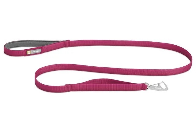 ruffwear front range dog leash wild berry 