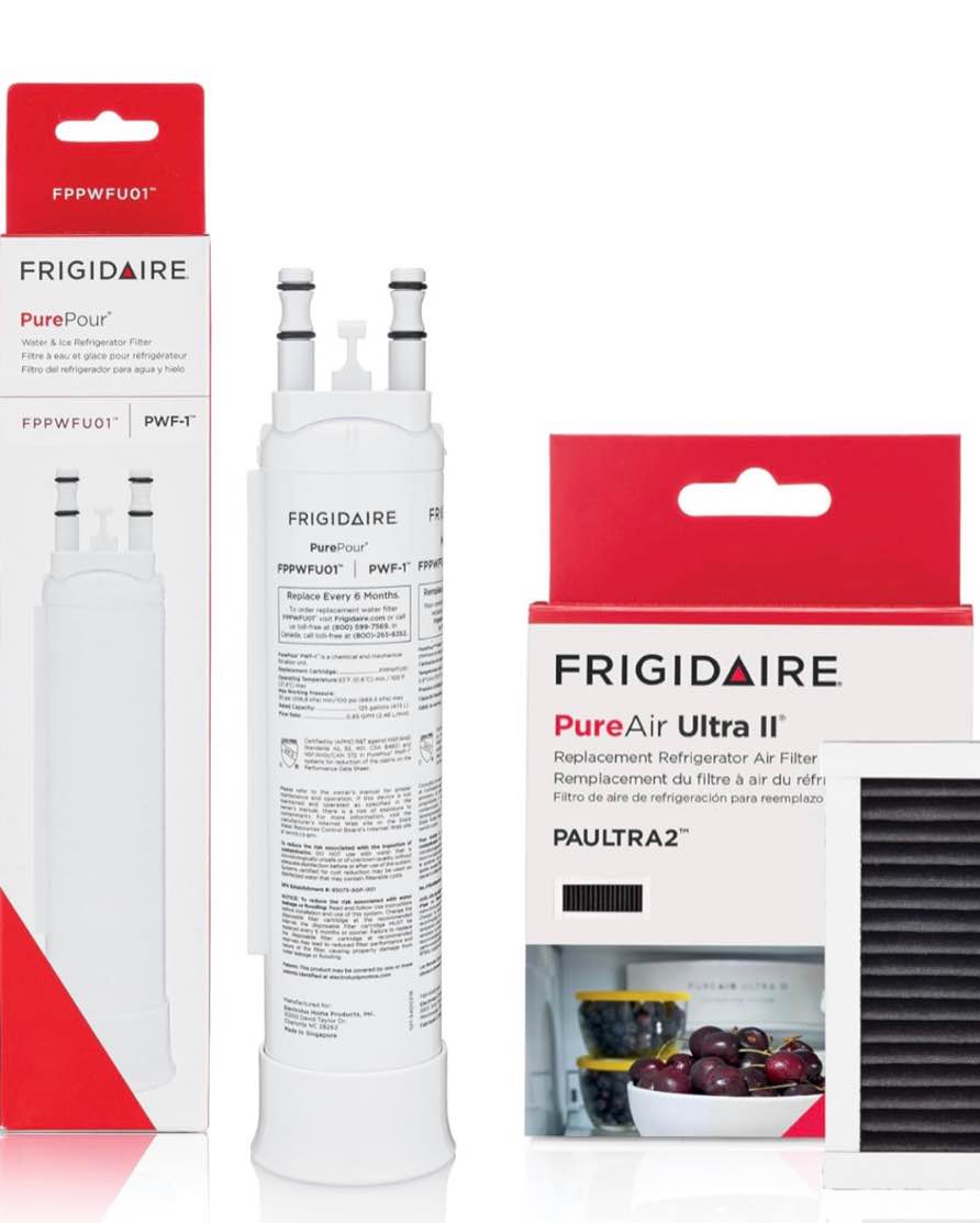 Frigidaire PurePour® PWF-1™ FPPWFU01 + PureAir® Ultra II PAULTRA2 + PureAir® PK-1™ FRPAPKRF Water & Air Filter Combo Standard