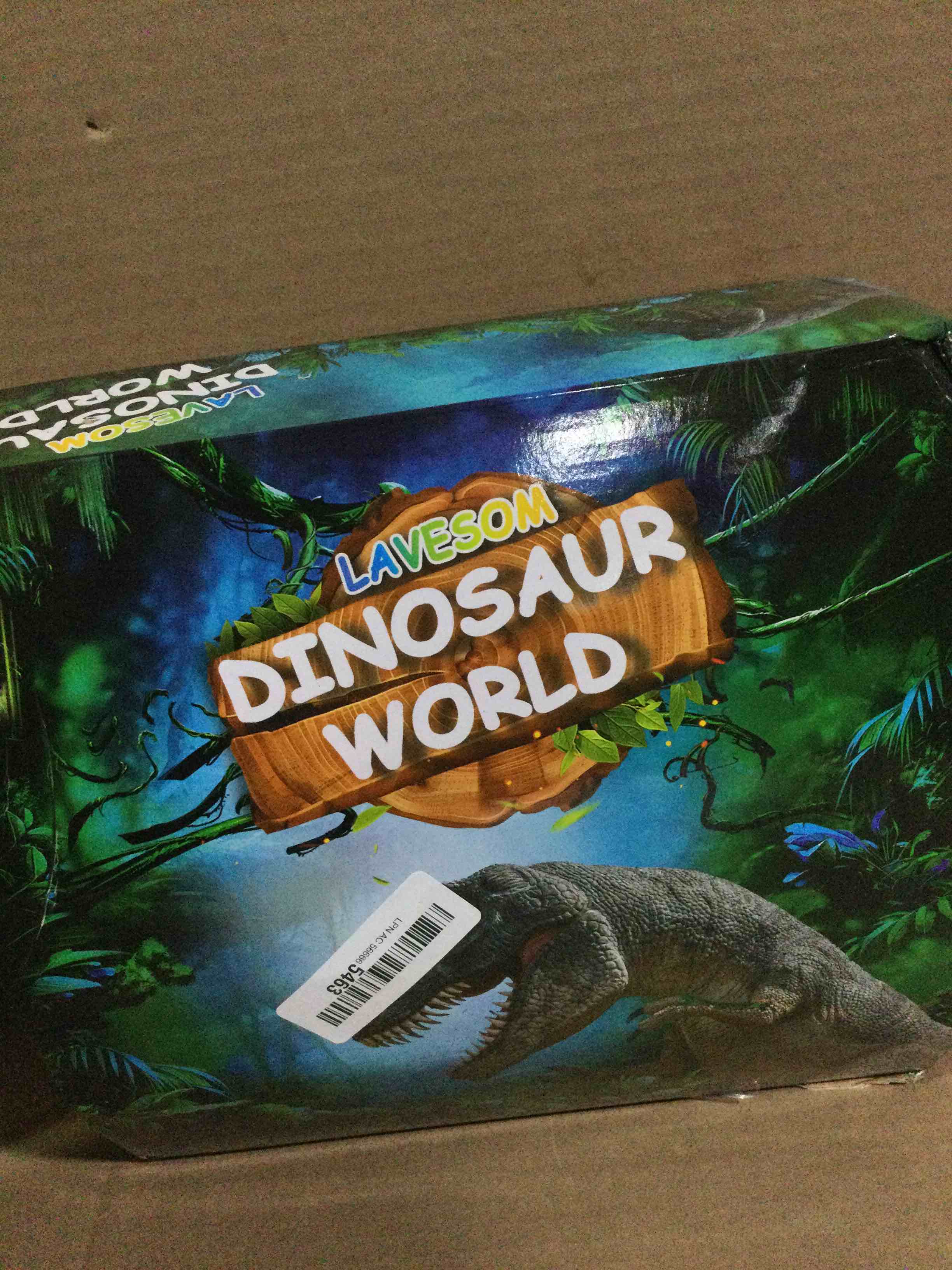 Condition photo showing New/Like New for 6PCS Jumbo Dinosaur Toy Set, Realistic Dinosaurs Toys for Kids - Large Dino Playset for Boys and Girls 3 4 5 6 7 Year Old Children Birthday Dinosaur Lovers