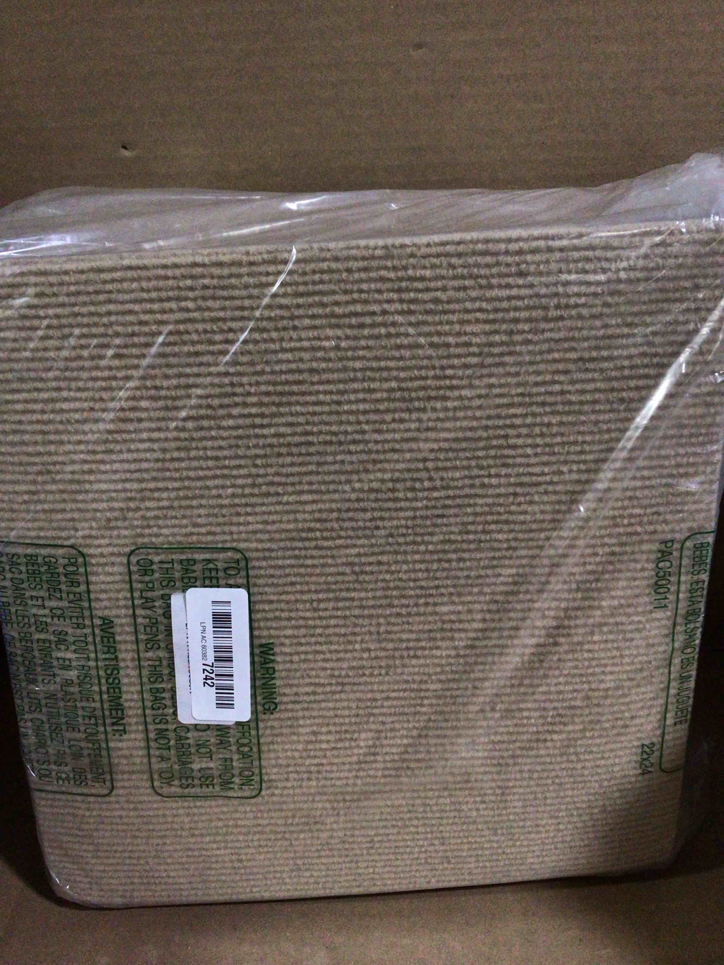 Condition photo showing New/Like New for 36 Pcs Khaki Carpet Floor Tiles Peel and Stick - 12" x 12", Self Adhesive Carpet Squares for Living Room, Bedroom, Pets Floor Coverage 36 sq ft - Easy to Install, Strong Adhesive Khaki 36 Tiles