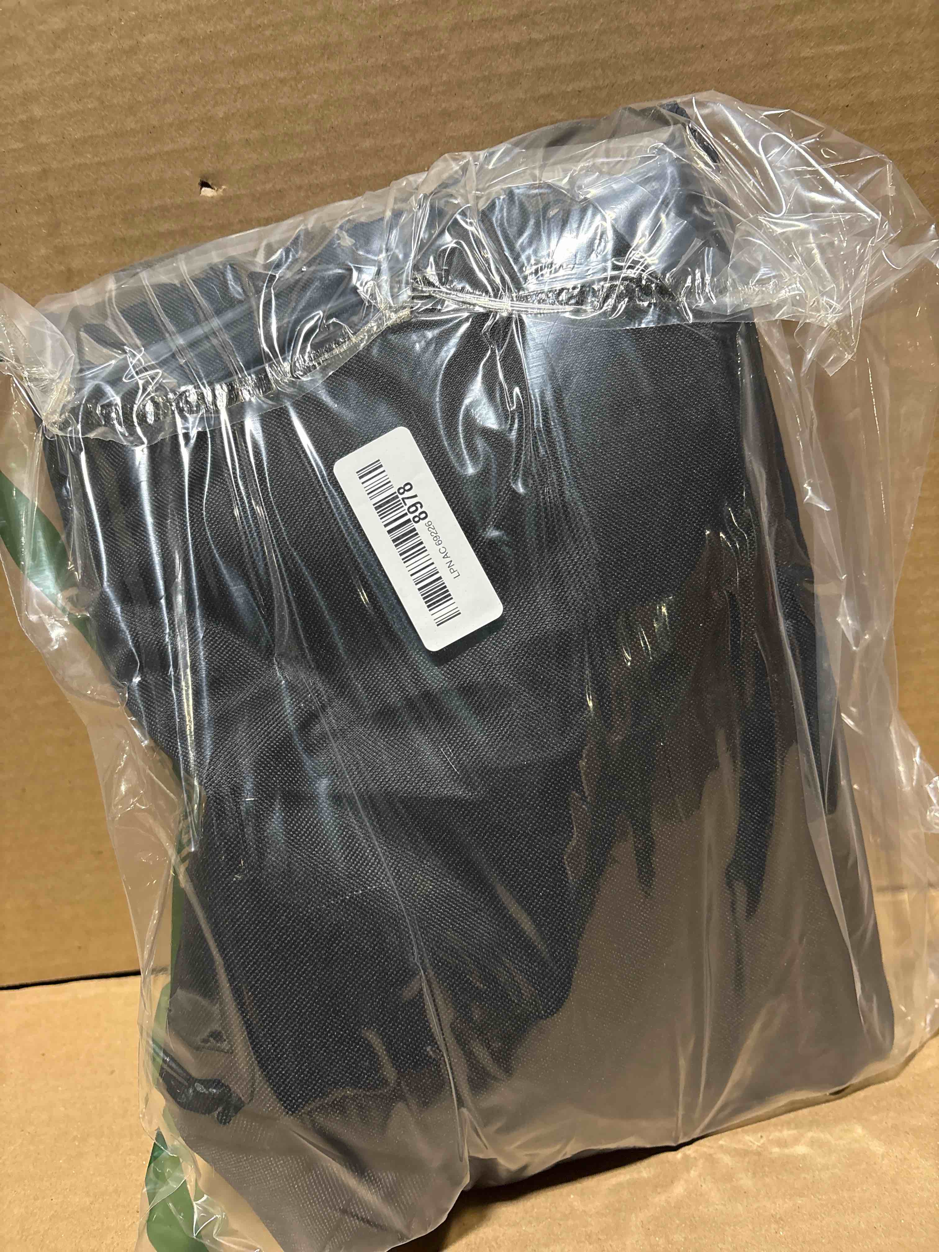 Condition photo showing New/Like New for Aprllolg Backflow Preventer Insulation Cover, Pipe Insulation Covers Winter Freeze Protection,Irrigation Sprinkler Valve / Water Well Pump Insulated Pouch for Outside (Black, 14" W x 26" H) Black 14" W x 26" H