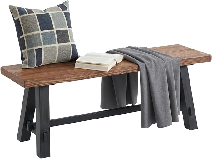 finish rustic natural black description 40 bench