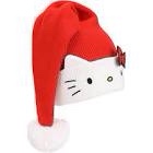 Christmas hat for girls hello kitty style