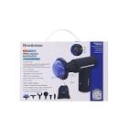 Brookstone Cordless Hot and Cold Percussion Massager 6 Intensity Levels Deep Tissue Massage Gun