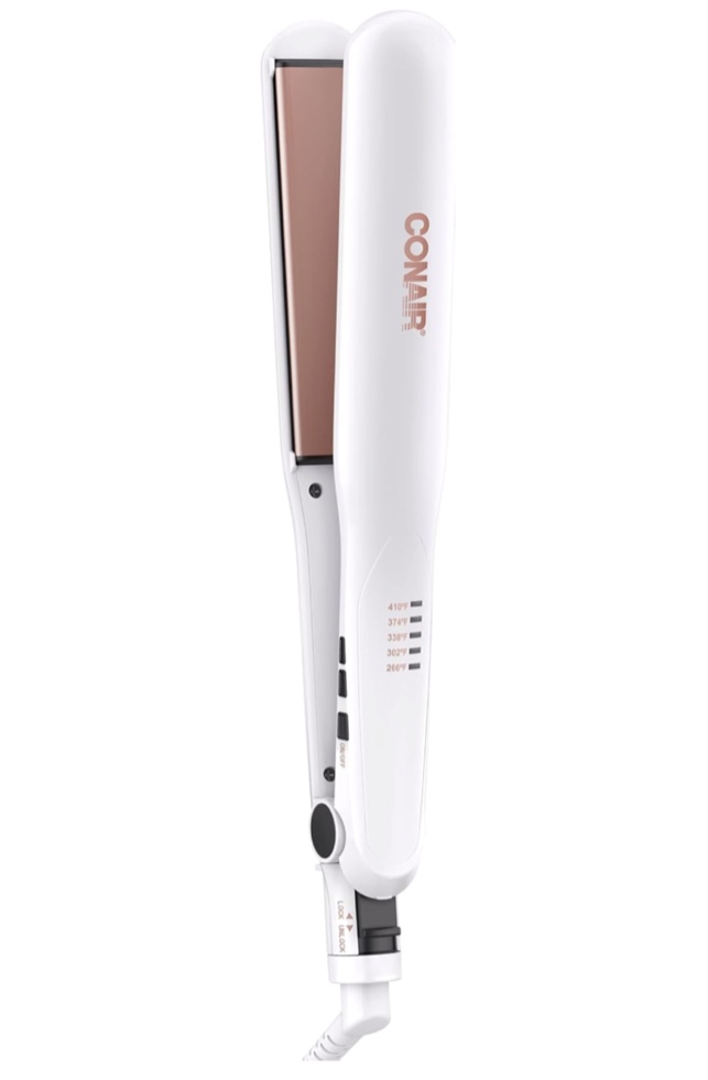 double ceramic conair hair straightener