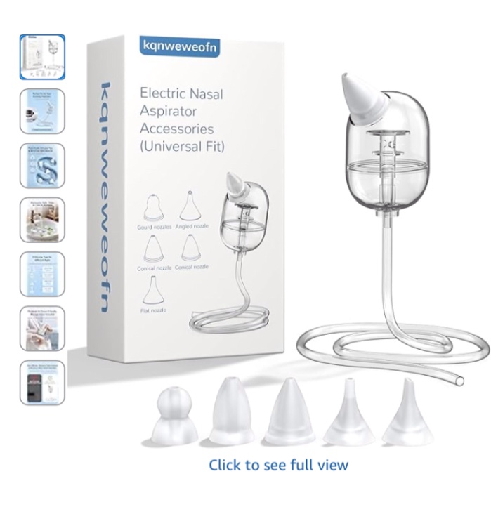 KQNEWEOFN electric nasal aspirator accessories (universal fit) 